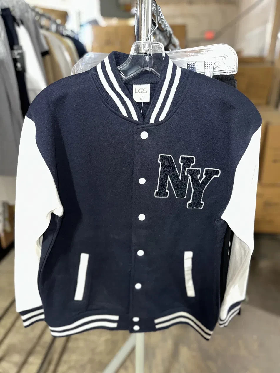 Mens Boys Varsity Jacket Pack of 2 New York NY Letterman Bomber S-XL