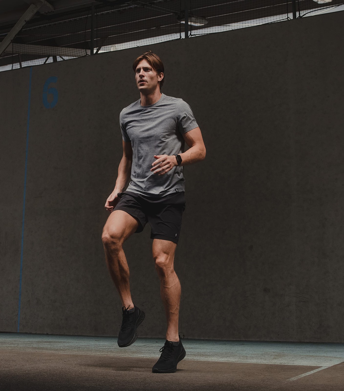 Men’s Essentials Training Tee, Recycled Lightweight Polyester Fabric, Moistur…