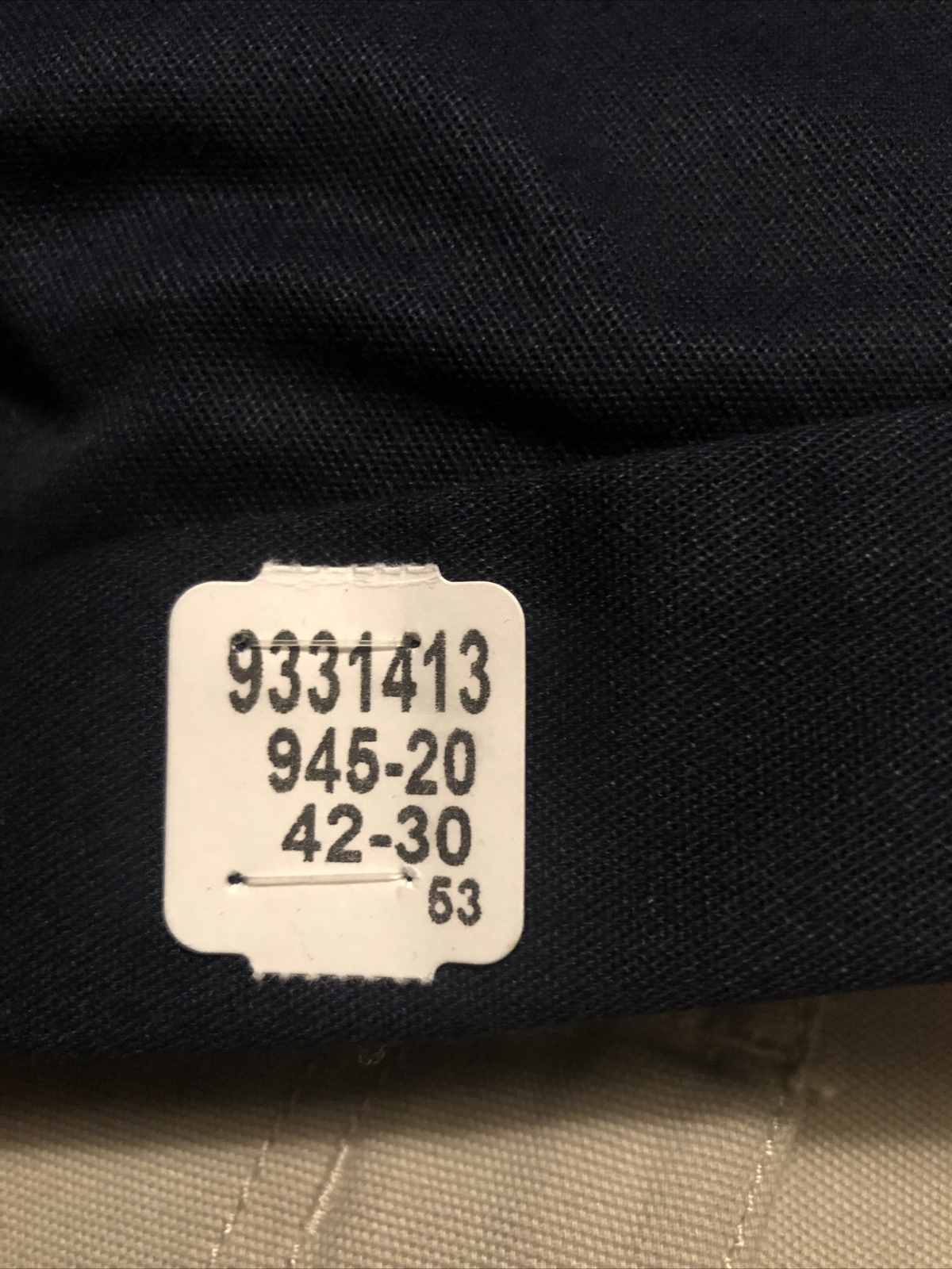 3 Cintas Comfort Flex Navy Blue Work Pants Size 42×30 #945-20 Very Comfortable