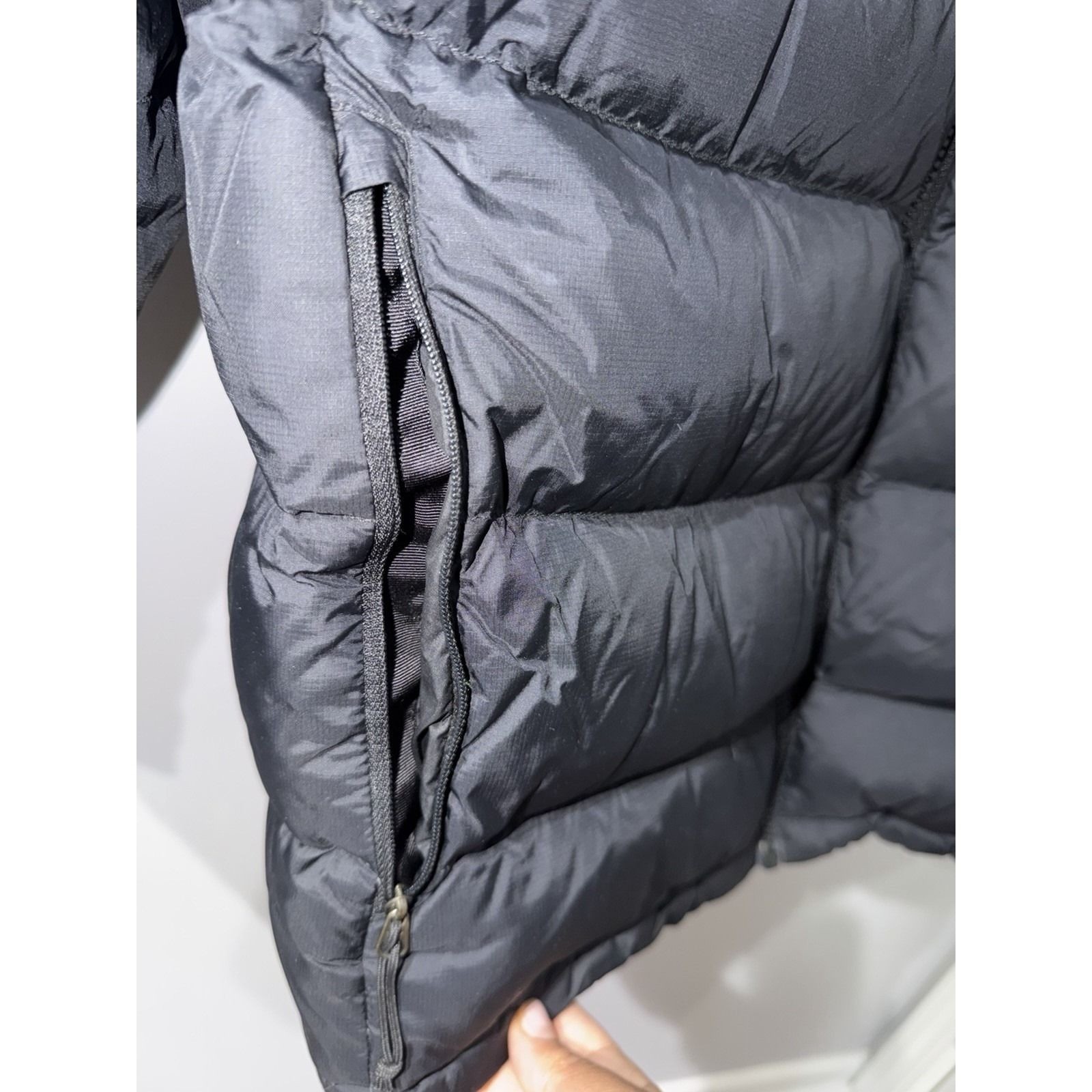 The North Face Jacket Men L Large Black 1996 Retro Nuptse 700 Down Filled Puffer