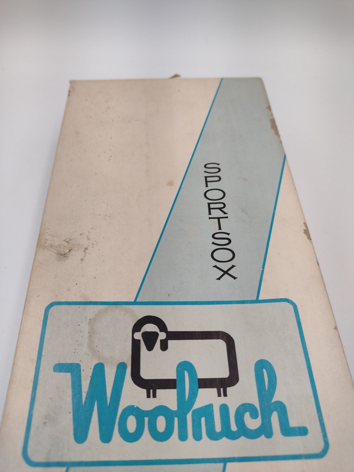NOS Woolrich Woolen Mills Sportsox With Retail Box Wear Like Iron Vintage Socks