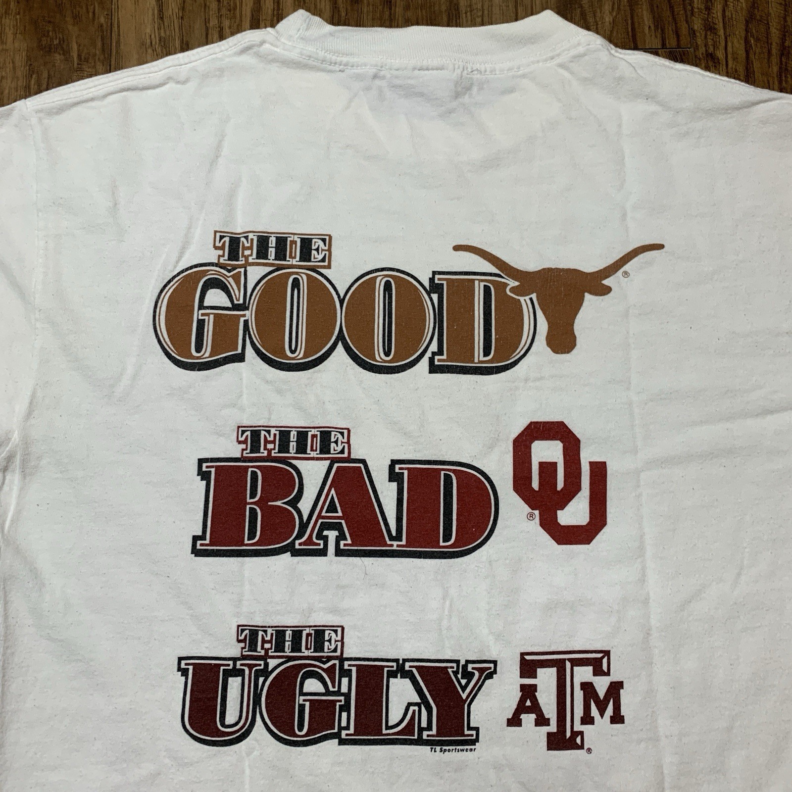 Vintage UT Football T Shirt Medium The Good Bad Ugly Funny Y2K University Texas
