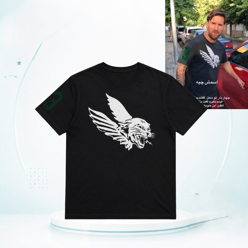 HOT SALE ! Winged Panther Graphic Tee Fan Gift Unisex Re-Print Size S-5XL