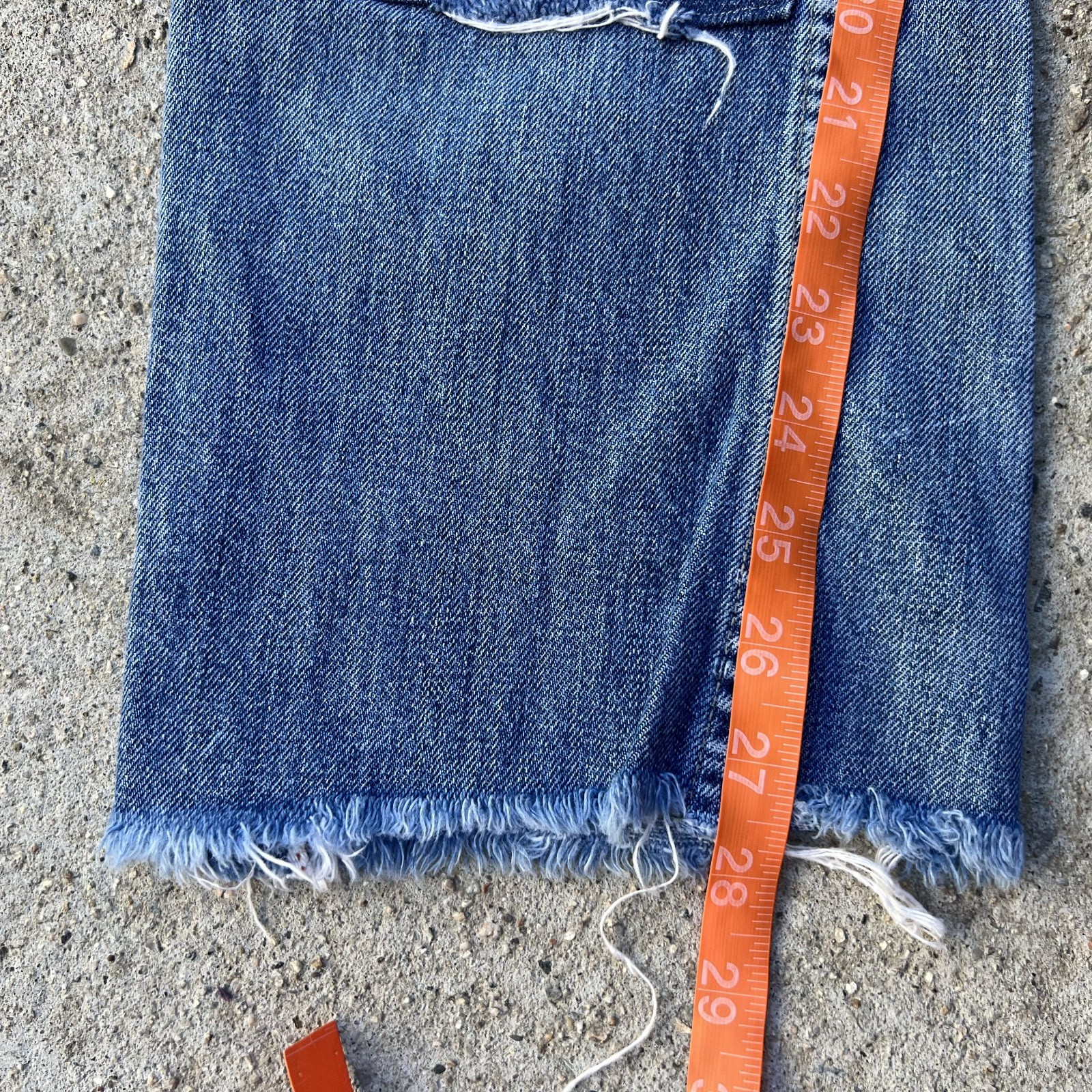 Vintage Big Smith Double Knee Repaired Jeans 29 x 28 50s 60s Buckaroo READ