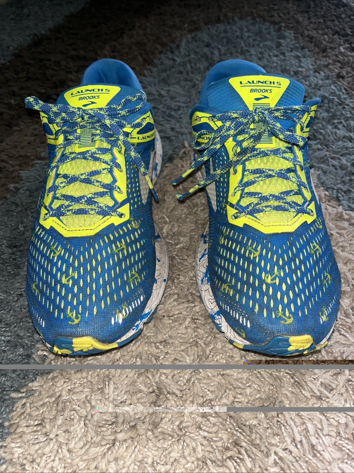 Men’s Brooks Launch 5 Running Shoe, Size 10.5, Boston Marathon Limited Edition