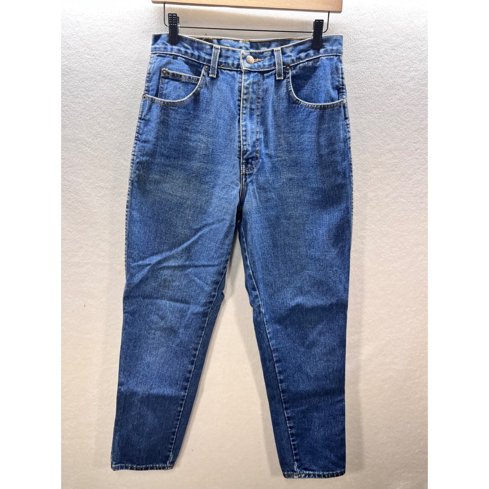 Jordache Vintage 90s Straight Leg Jeans Womens 11/12 Blue Denim Cotton VTG 3173