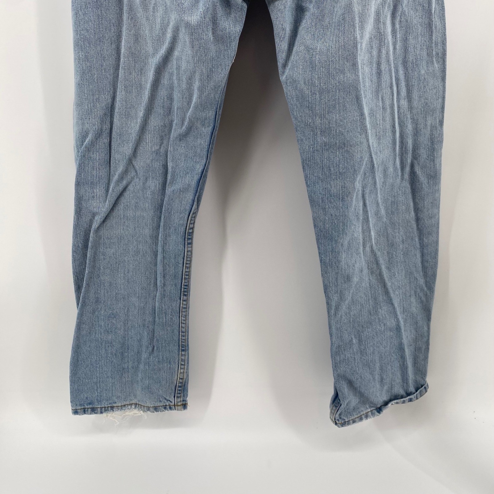 Polo Jeans Company Mens 36 x 30 Light Wash Denim Jeans Saturday Style