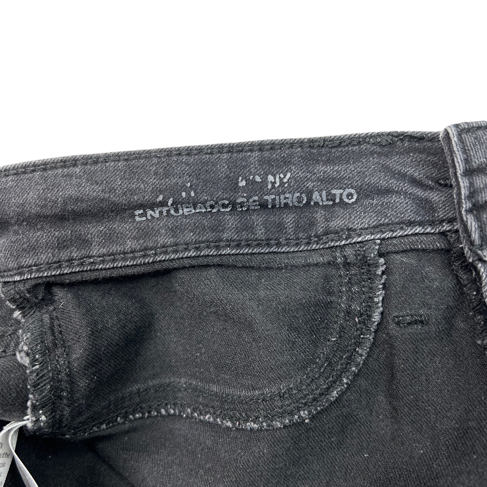 Wild Fable High Rise Jegging Stretch Skinny Jeans Black Womens 6/28R