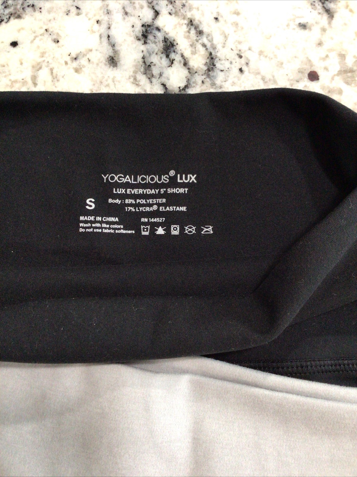Yogalicious Lux Everyday Women’s 5″ Inseam BIKE Shorts 2-pairs Size SMALL NWT