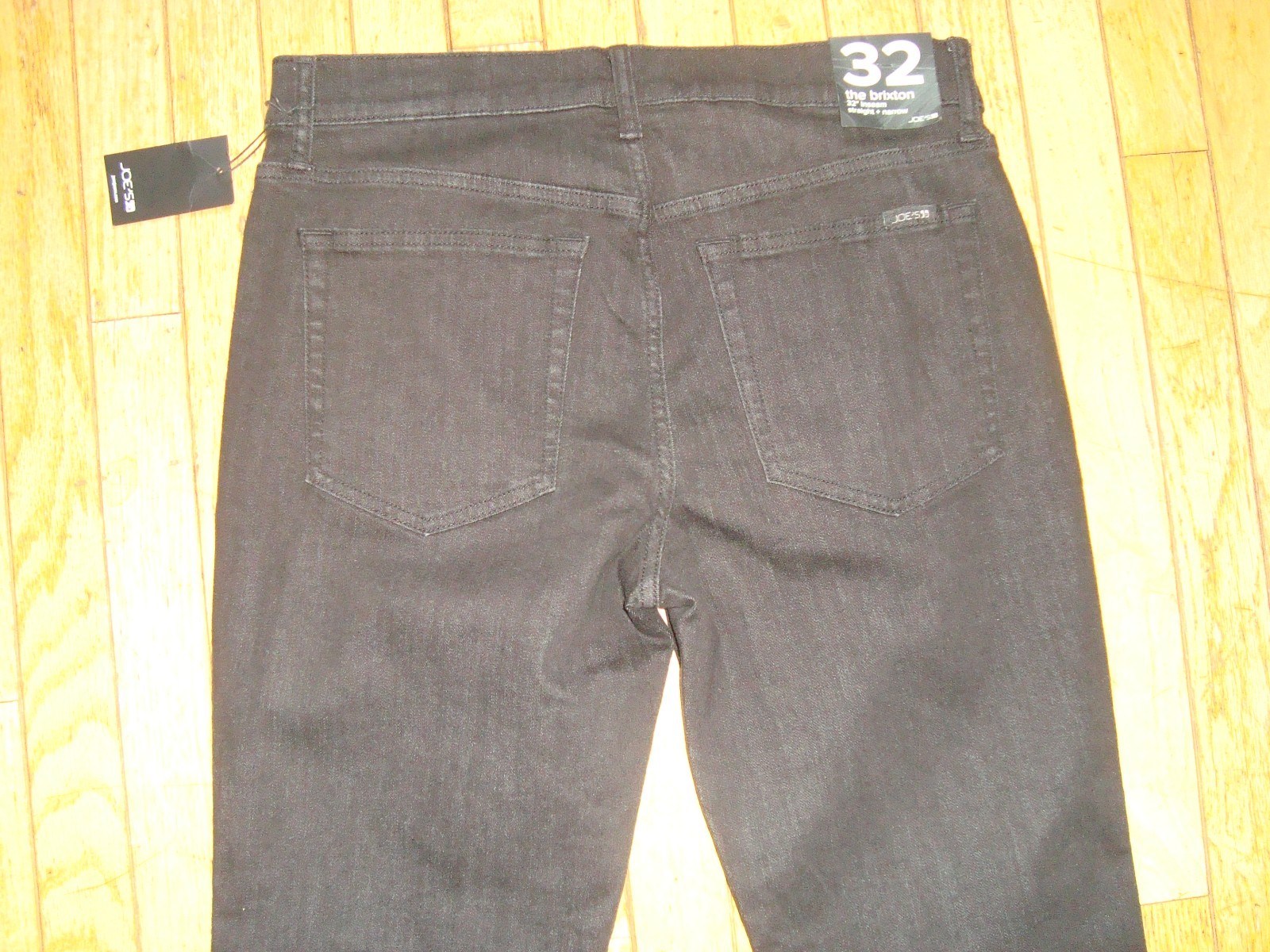 JOE’S JEANS BLACK MEN’S THE BRIXTON STRAIGHT + NARROW SIZE 32 X 32 BNWT!