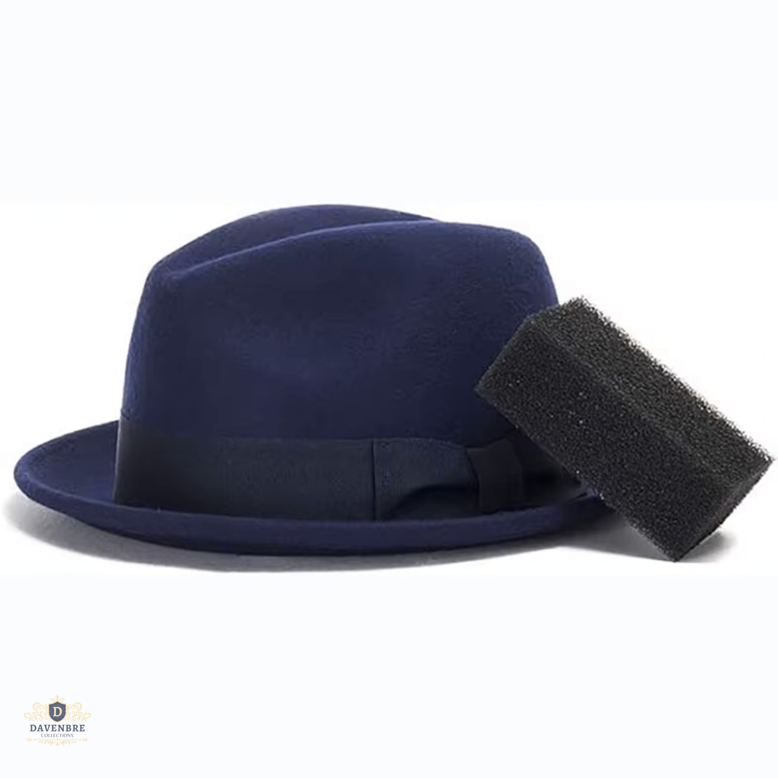 Felt Hat Cleaning Sponges – Mixed Orange & Black for Fedora & Western Care