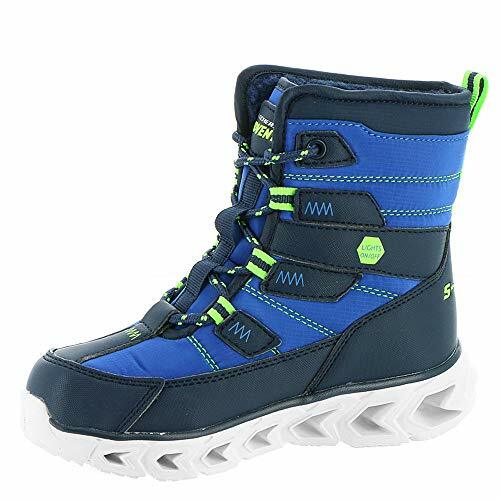 Skechers Hypno-Flash 2.0-Super Breeze 90589L Boys’ Toddler-Youth Snow Boots Sz 3
