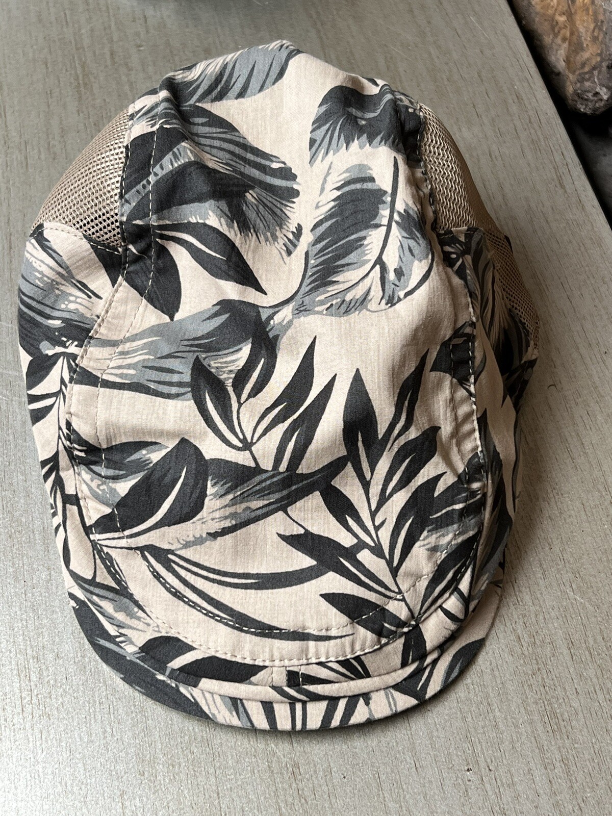 Cremieux Collection Hat Flat Cap Cabbie Newsboy Hat CHOOSE SZ Leaf Print Cotton