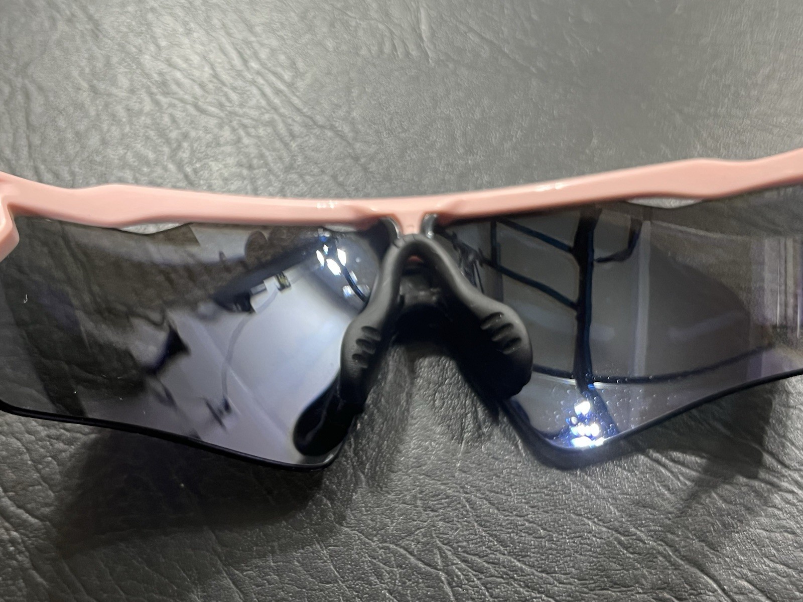 Oakley Radar Ev Path CUSTOM Pink Milkshake Blue Prizm Sunglasses *See Scratches*