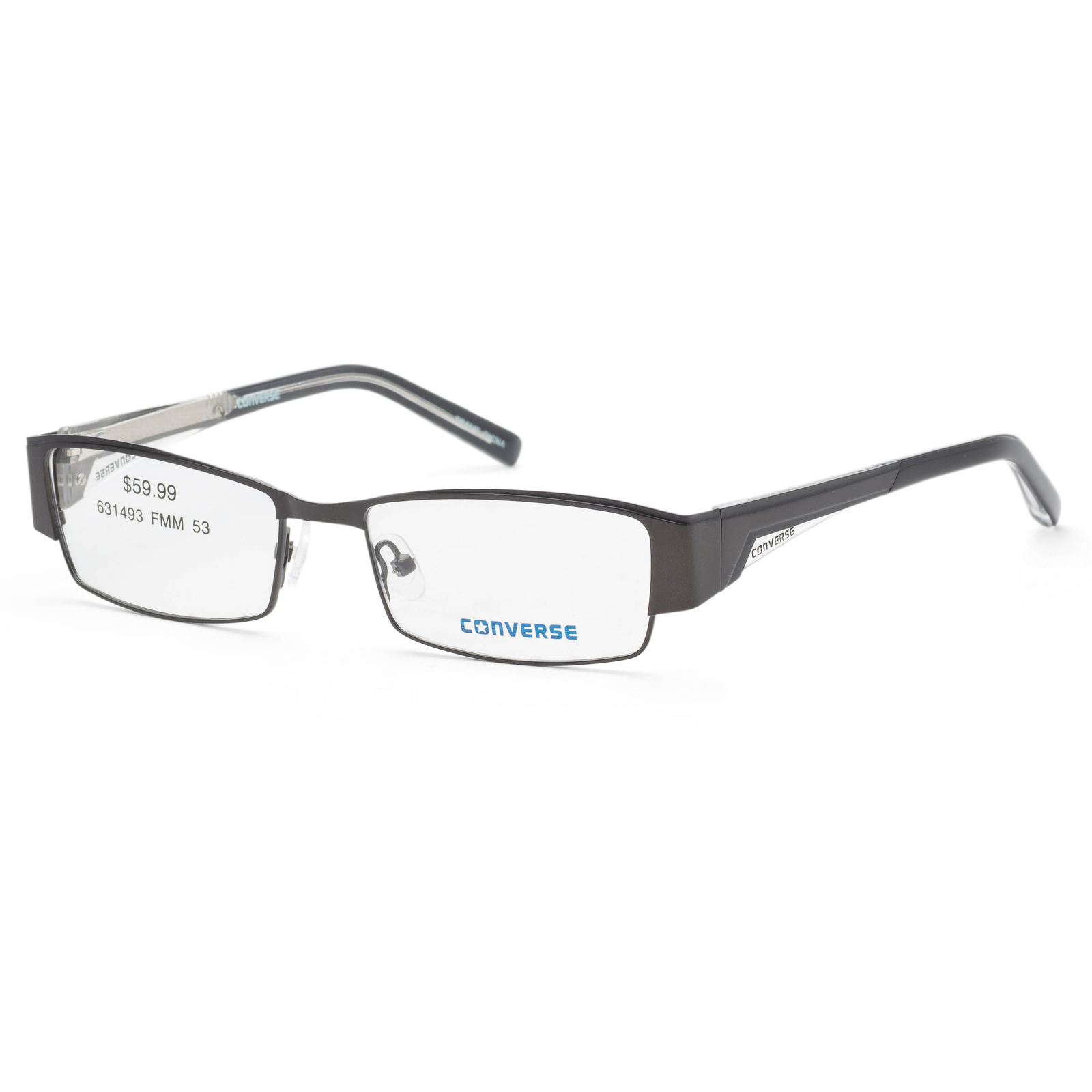 Converse Men’s 53mm Gunmetal Opticals CON-S842-K53