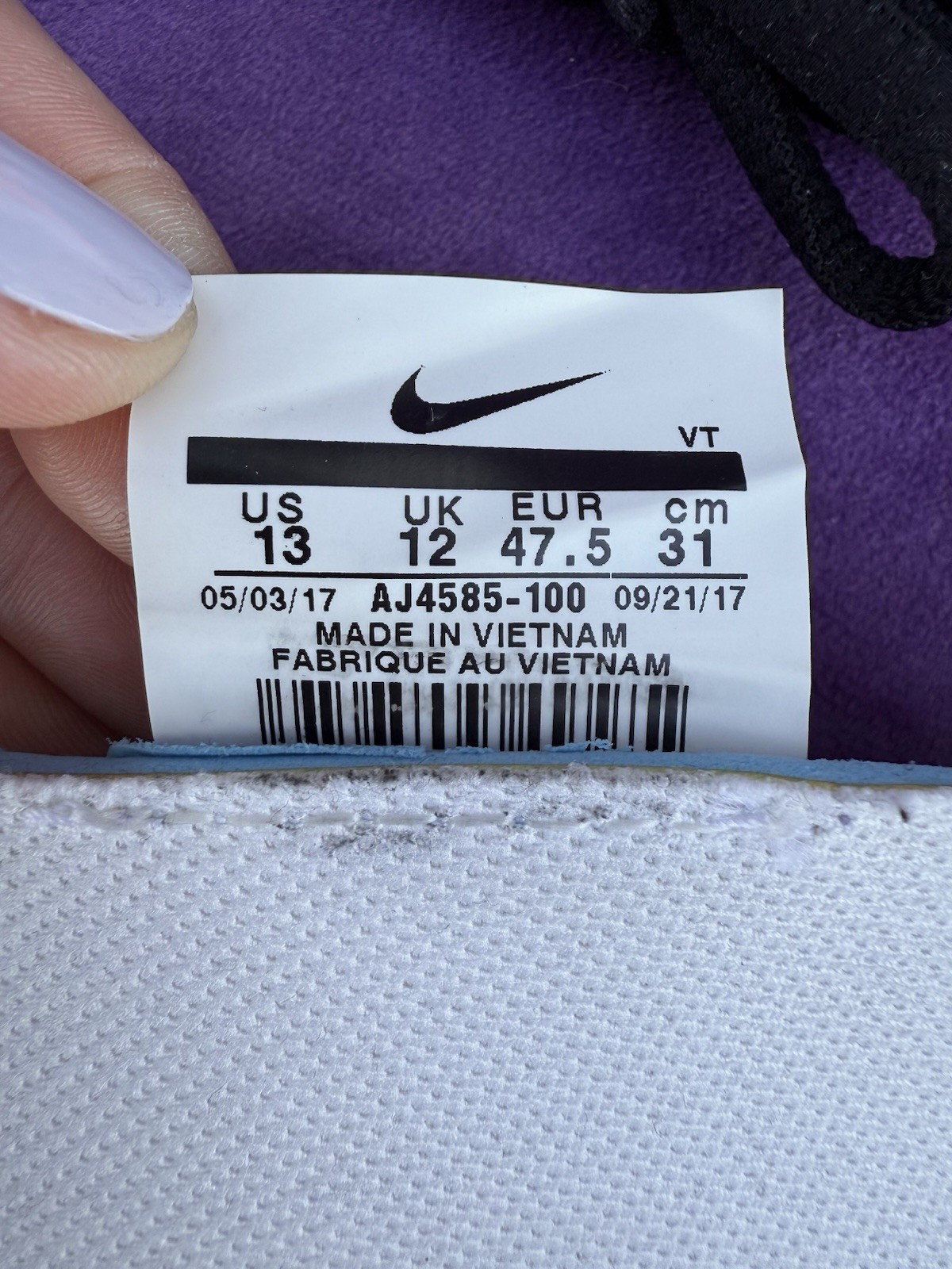 Size 13- Nike Off-White x Air Max 97 OG The Ten