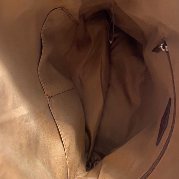 Fossil Amelia Hobo Crossbody Shoulder Bag Brown Leather SHB1819213 $238 MSRP Y
