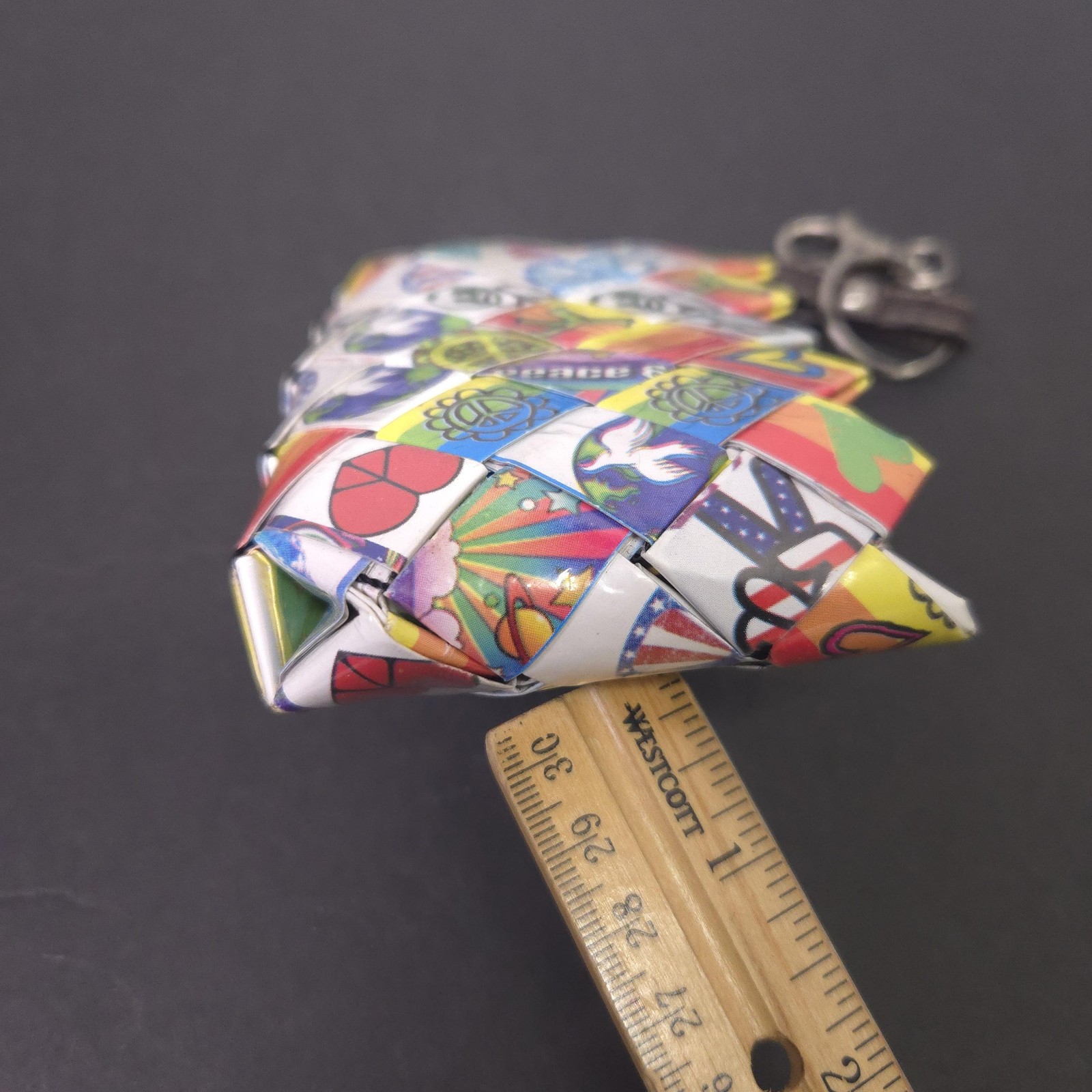 Nahui Ollin Arm Candy Wrapper Bag Wristlet Womens Coin Purse Wallet Y2K OS