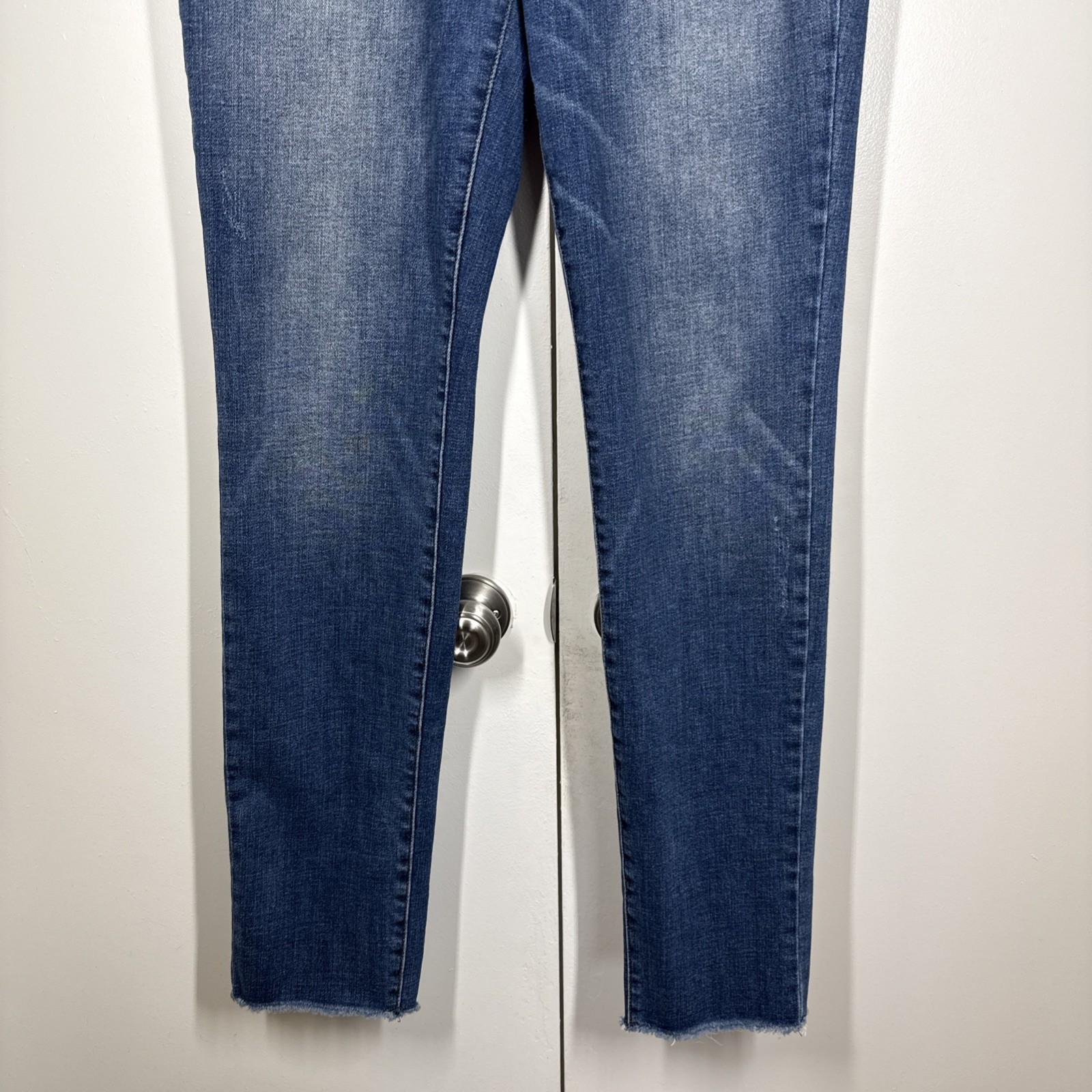 JUDY BLUE Jean Womens Size 31 Boyfriend Fit Mid Rise Medium Wash Stretch Denim