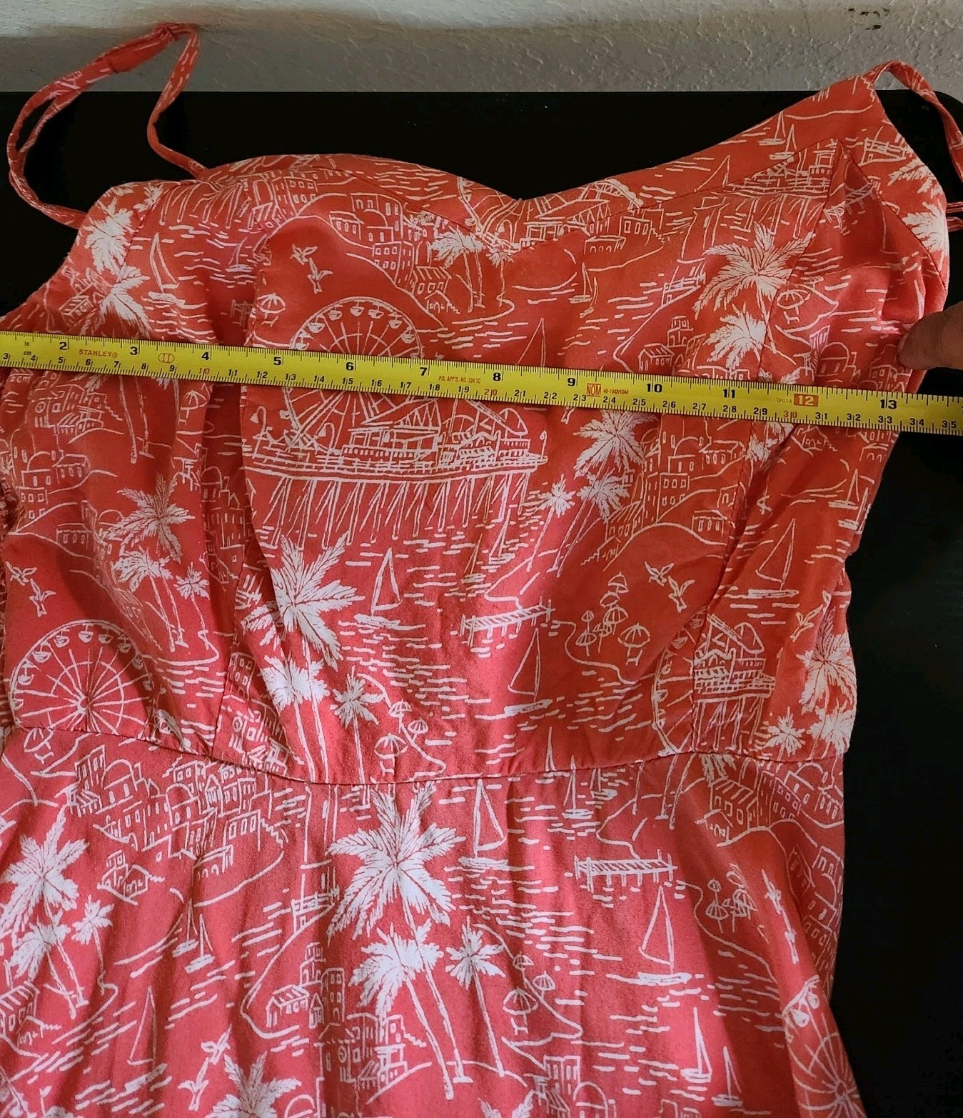 Old Navy Rayon Coral Pink Summer Dress XS