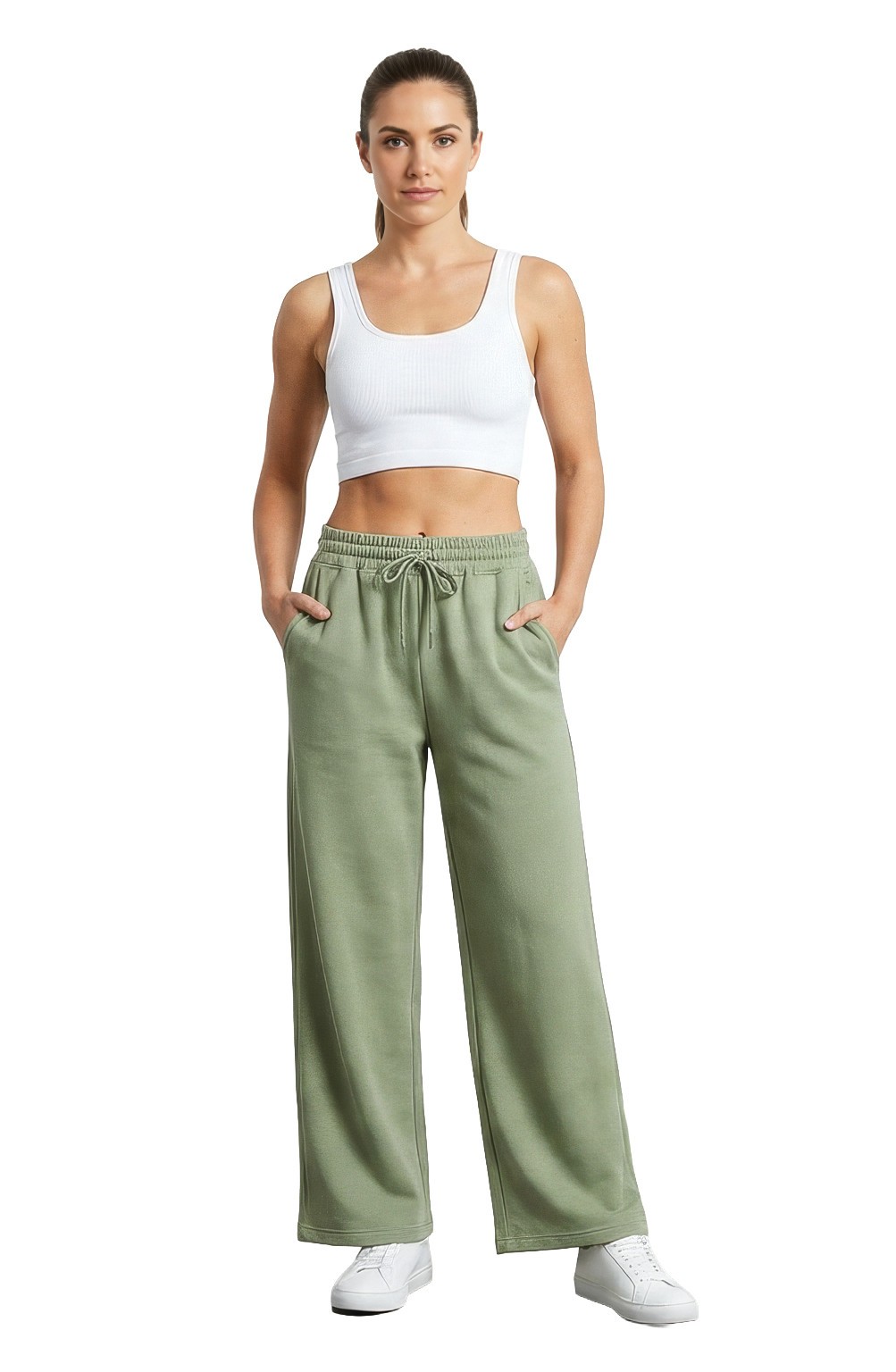 Women’s Wide Leg Sweatpants 6 Colors SM-2X Buttery Soft & Comfy Cotton Blend