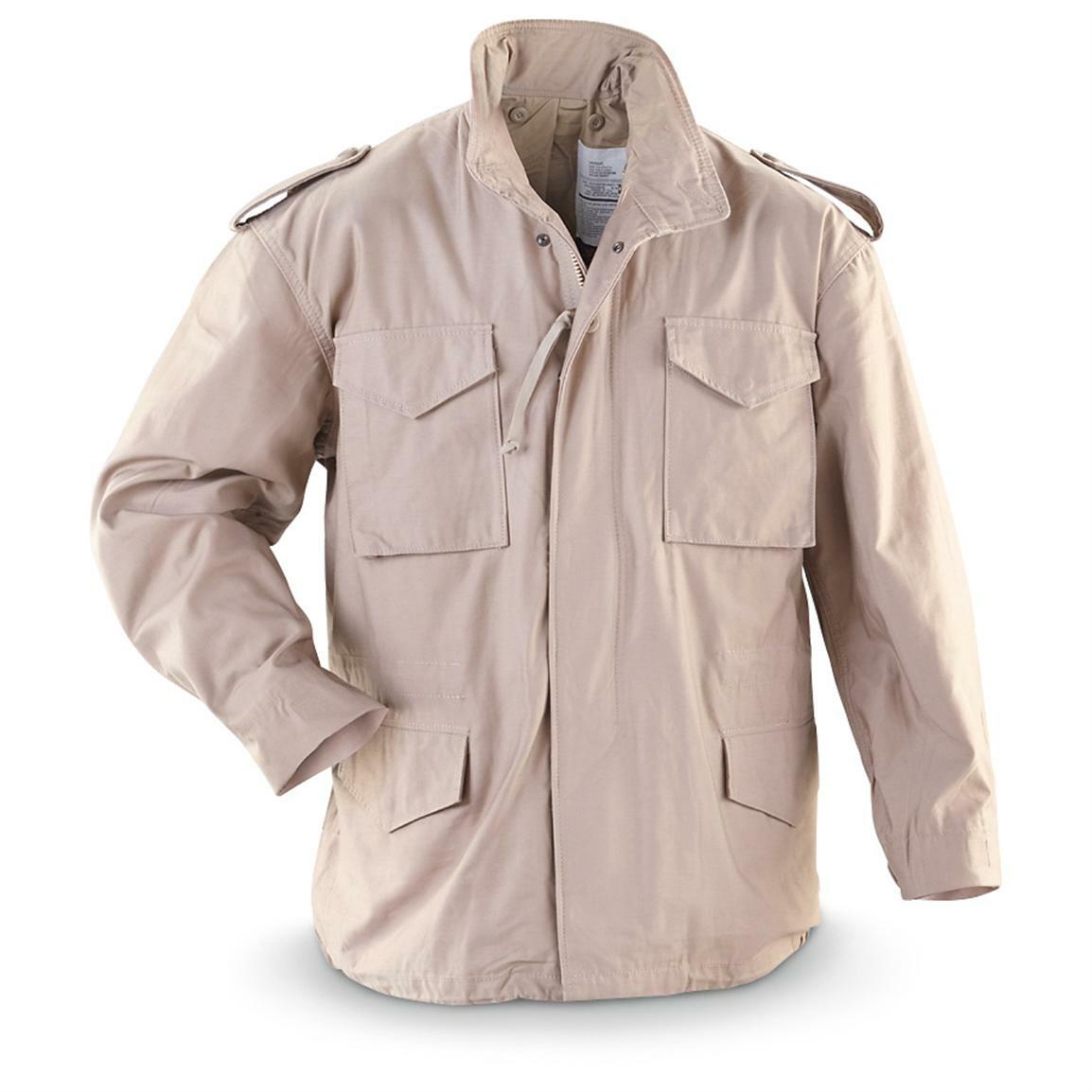 Alpha Industries M-65 Water-Repellent Field Jacket. Made In The USA.