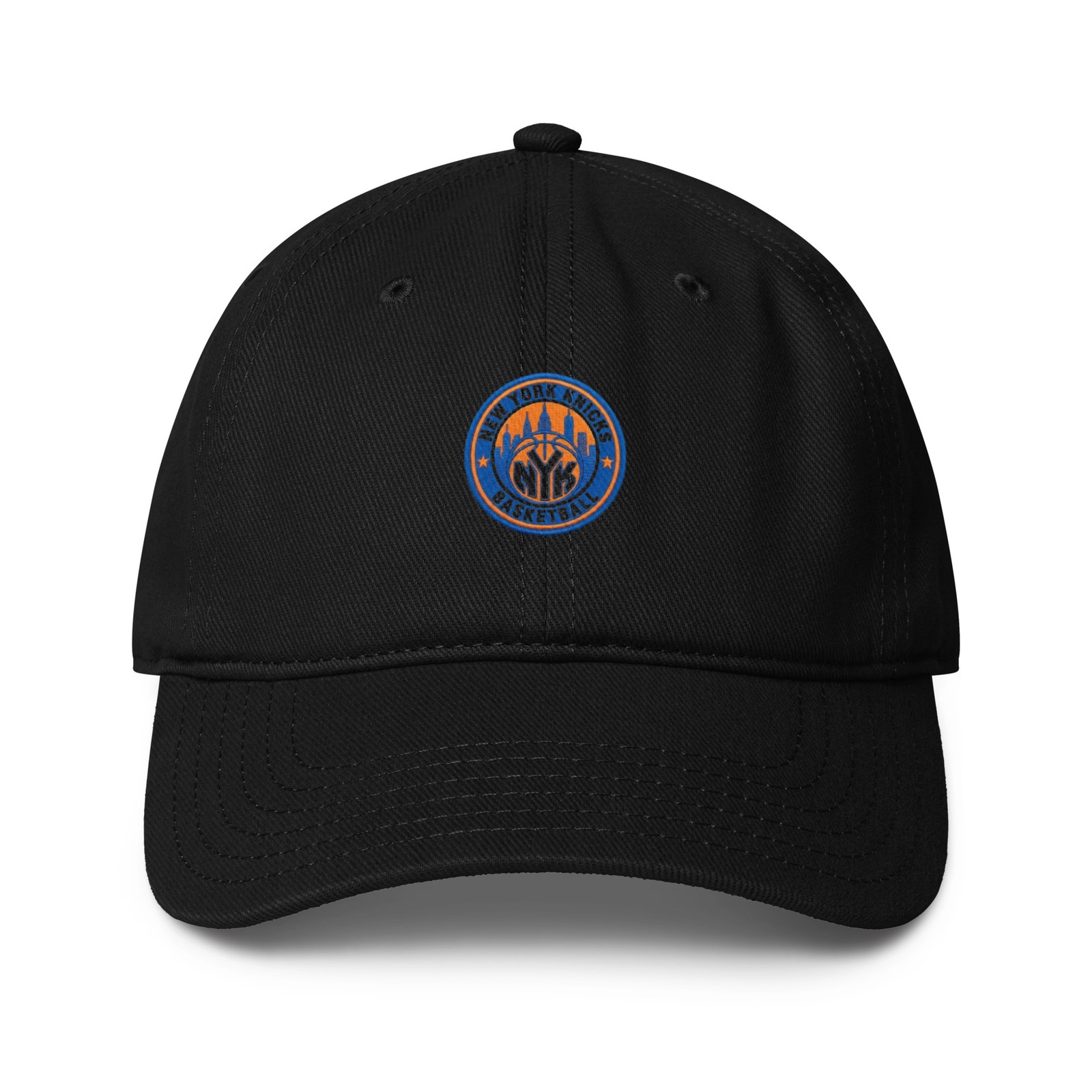 New York Knicks Orange and Blue NYK Inspired Low-profile baseball cap