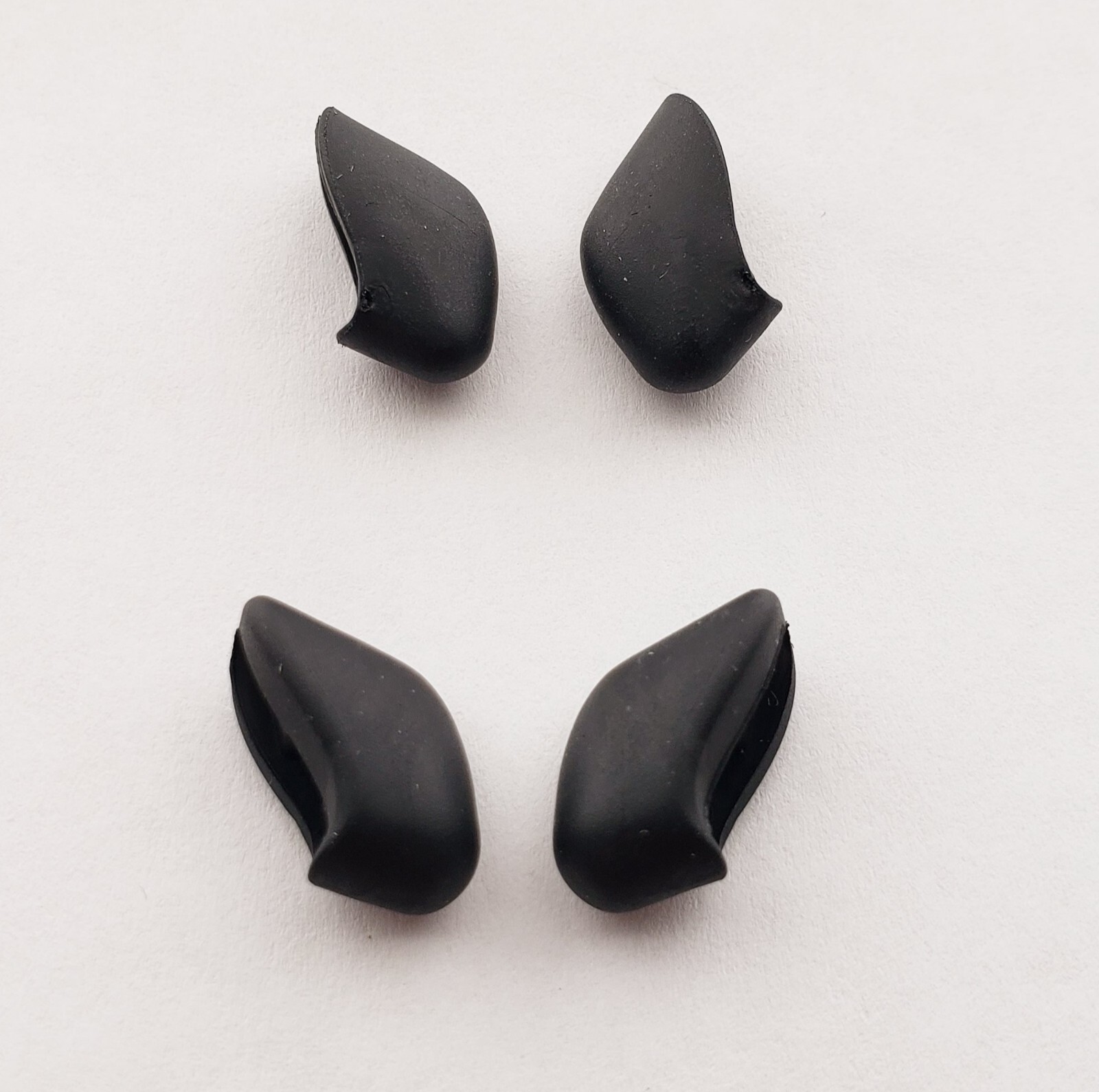 2 Pack – Authentic Oakley Flak Jacket 2.0 Large Black Replacement Nose Pads