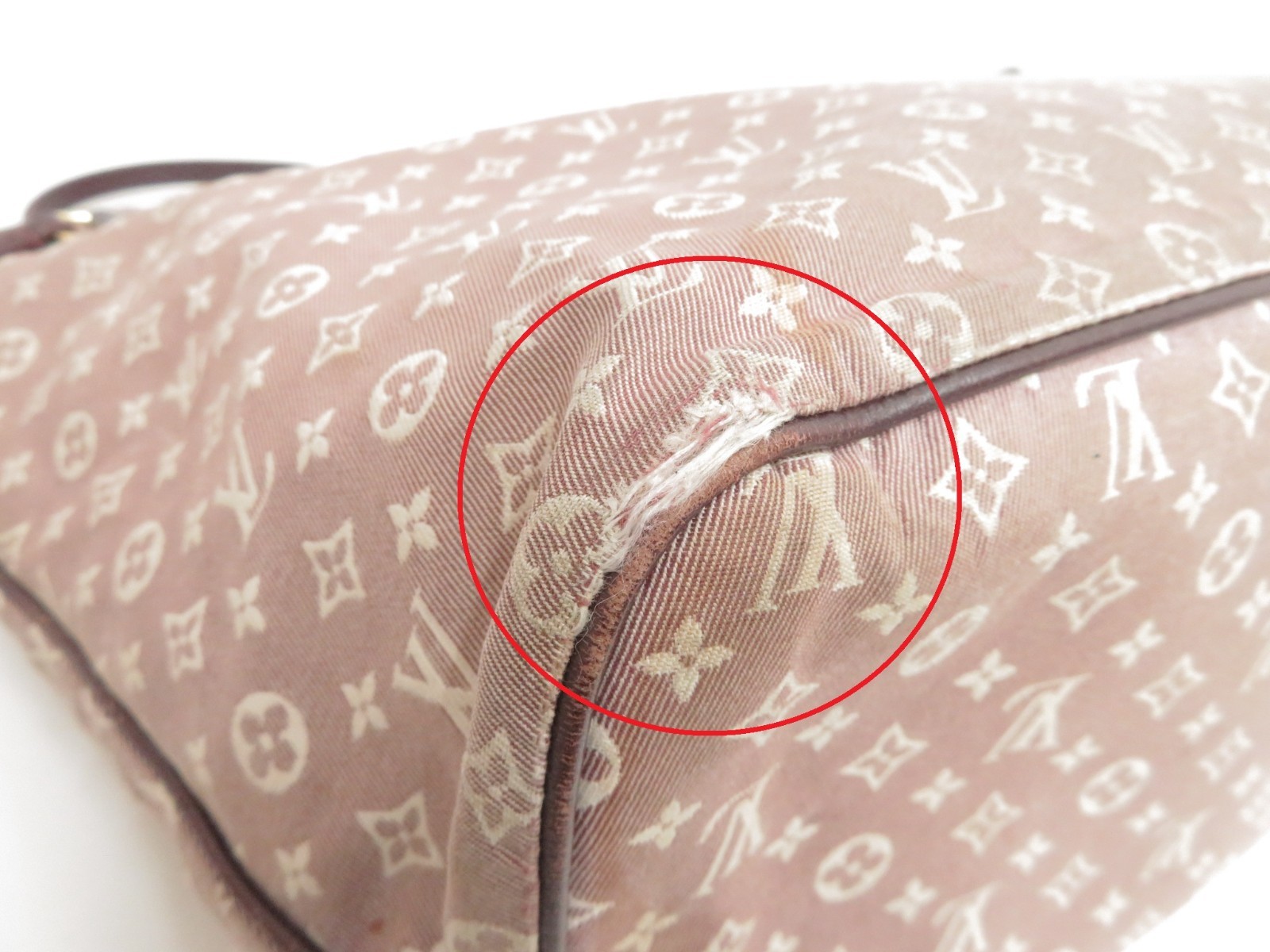 Louis Vuitton Monogram Mini Lin Idylle Neverfull MM Shoulder Tote Bag S#52454