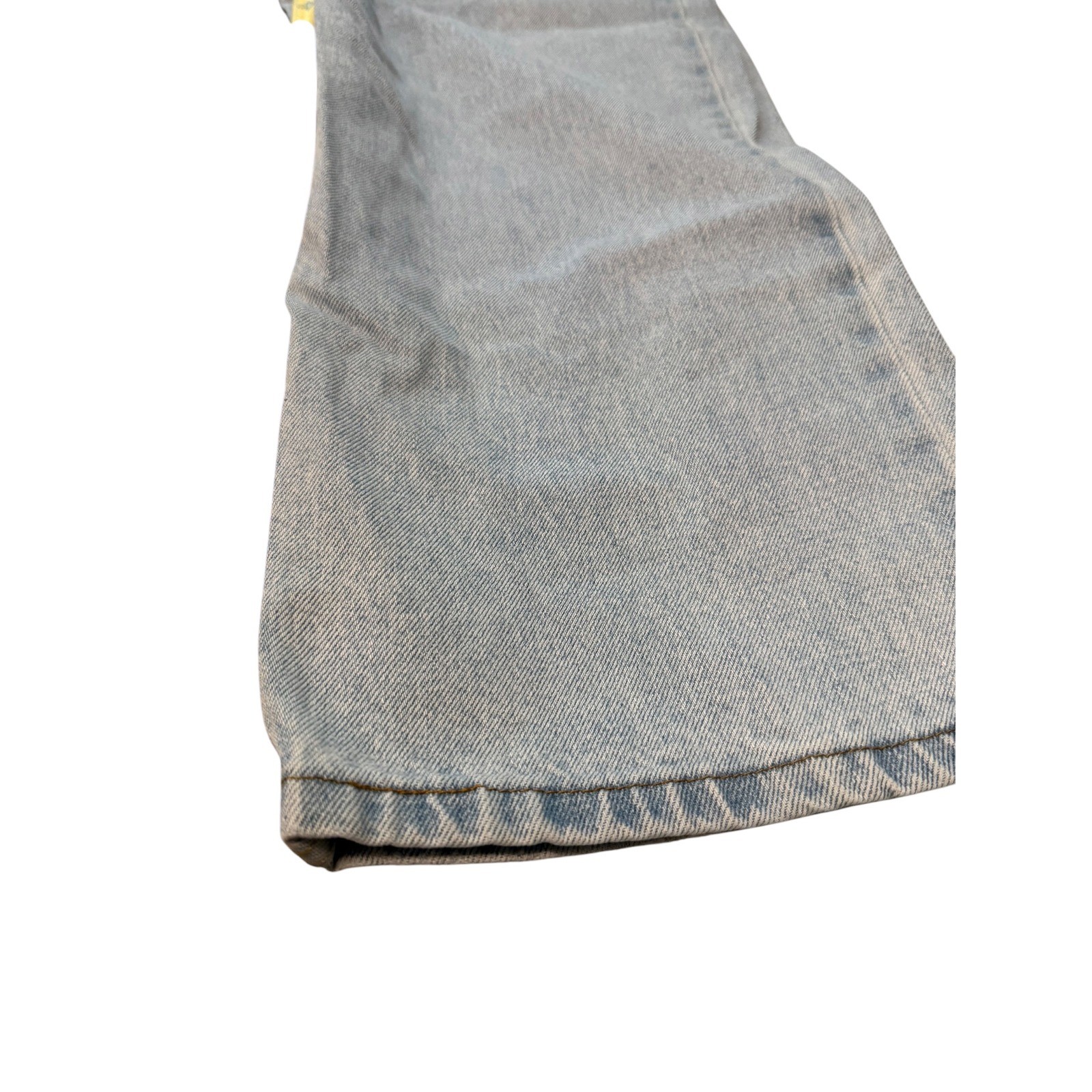 George Mens Regular Fit Light Wash Blue Denim Jeans 40×32 GM08465
