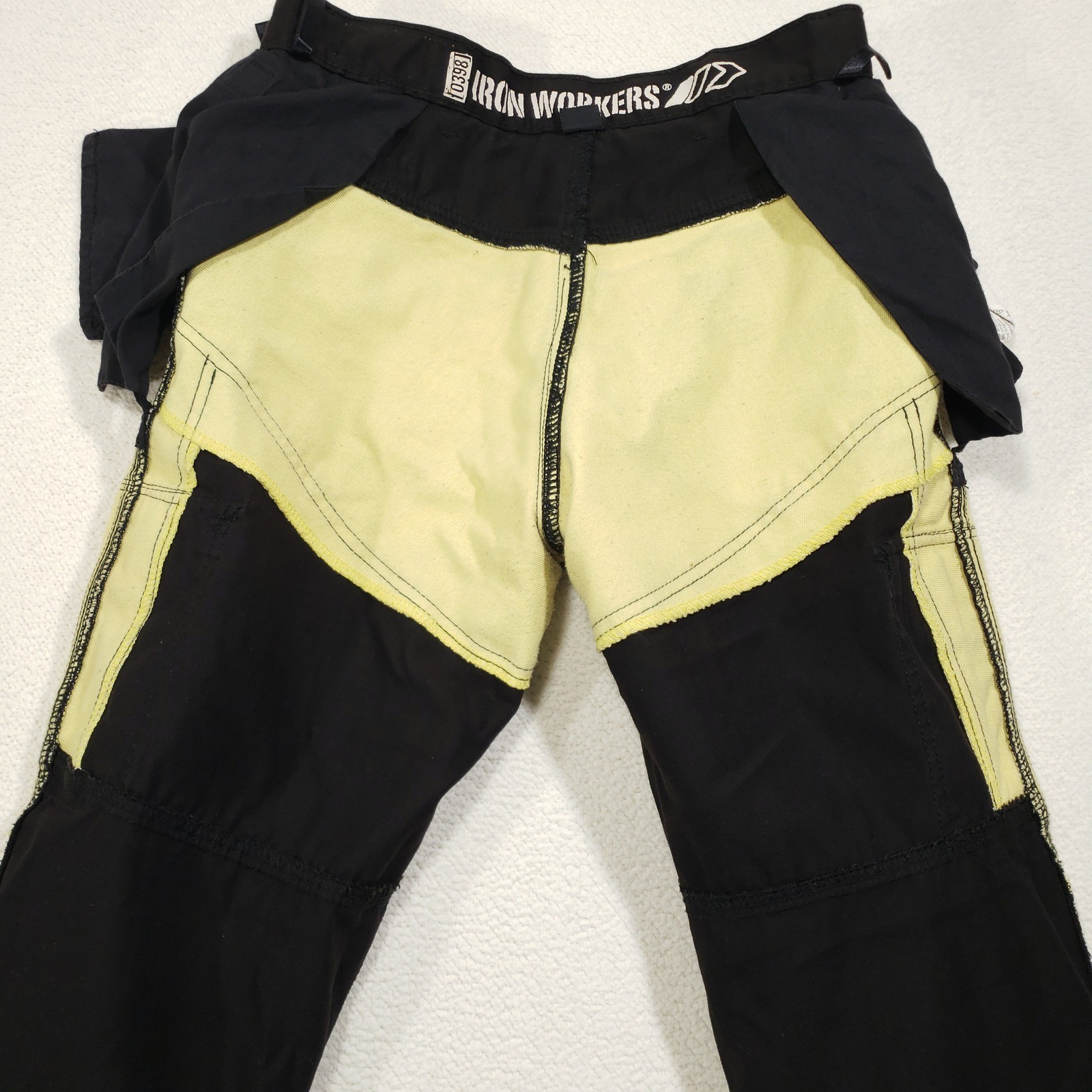 Bilt Iron Workers Cargo Pants Mens 30 Black Kevlar Reinforced Motorcycle Gear