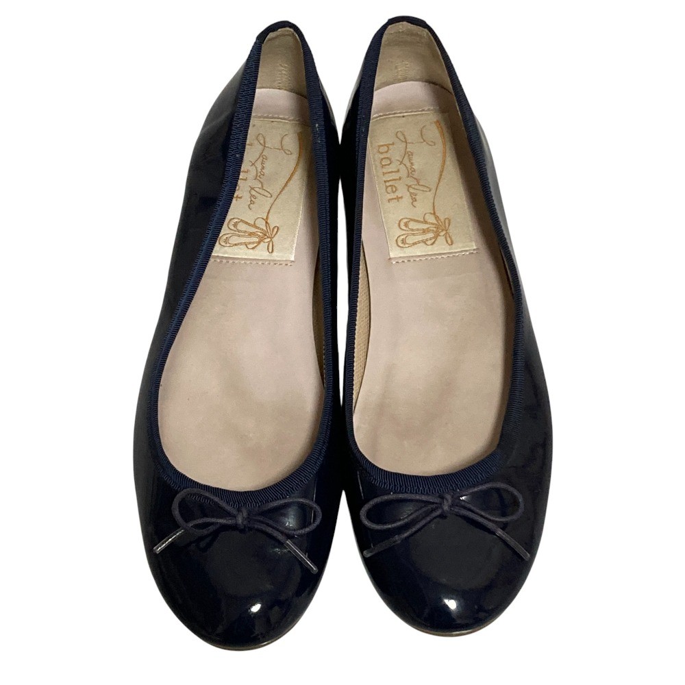 Launa lea ballet ballet flat pumps, 9.3 inches, navy Women USED
