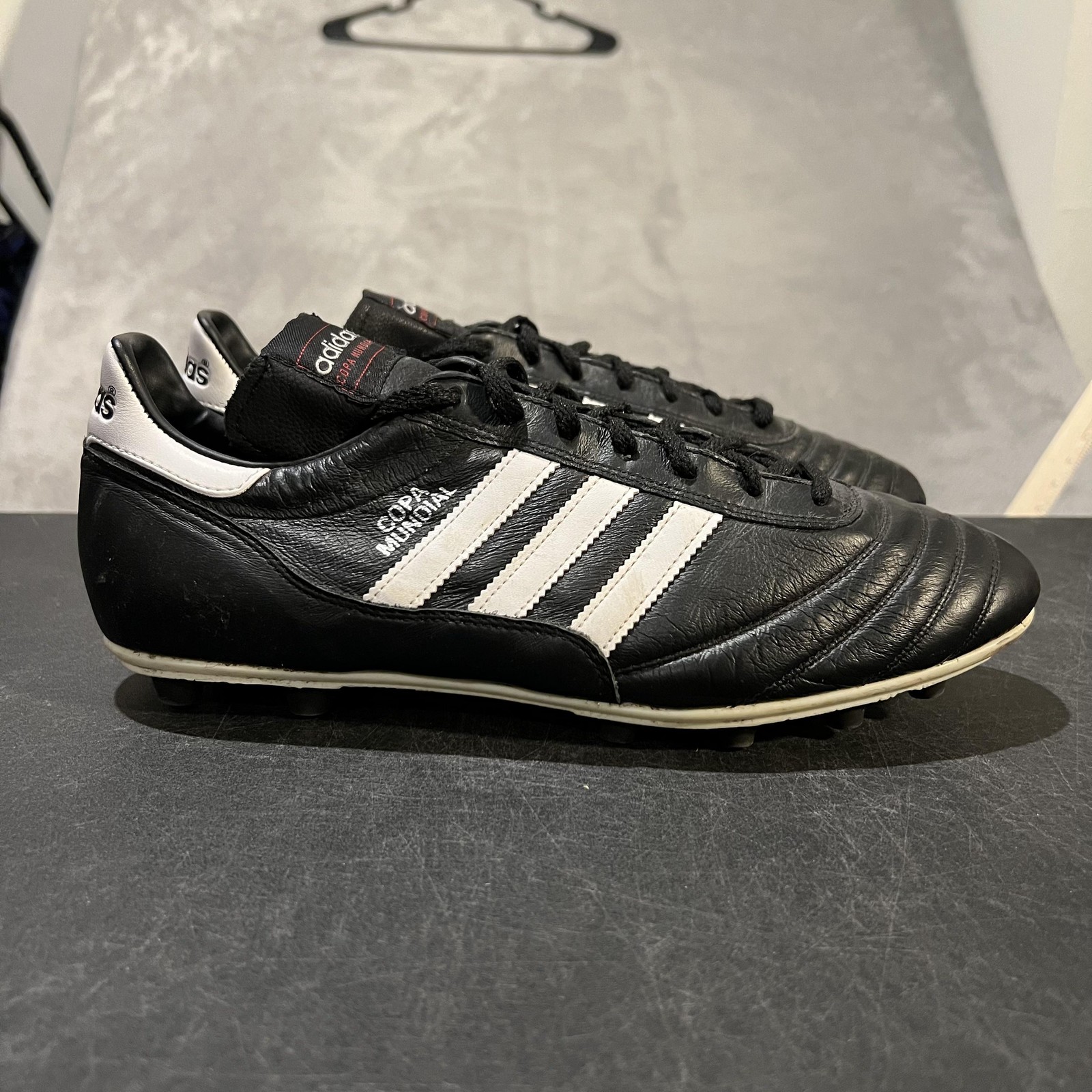 Adidas Copa Mundial Shoes Mens Size 11 Black Leather Soccer Cleats Made Germany
