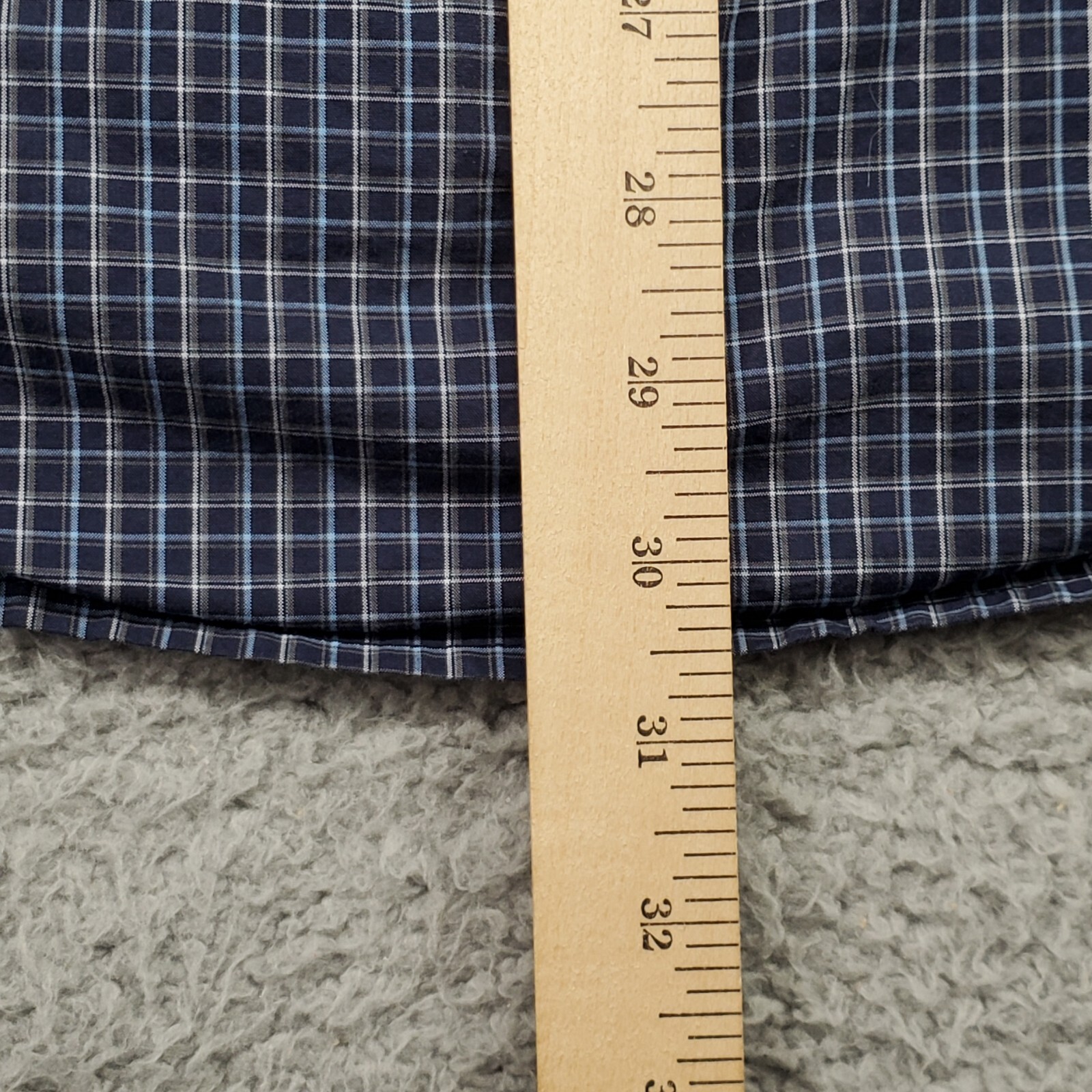 Cinch Mens Shirt Small Grey Black Tartan Western Grunge Cowboy Hipster