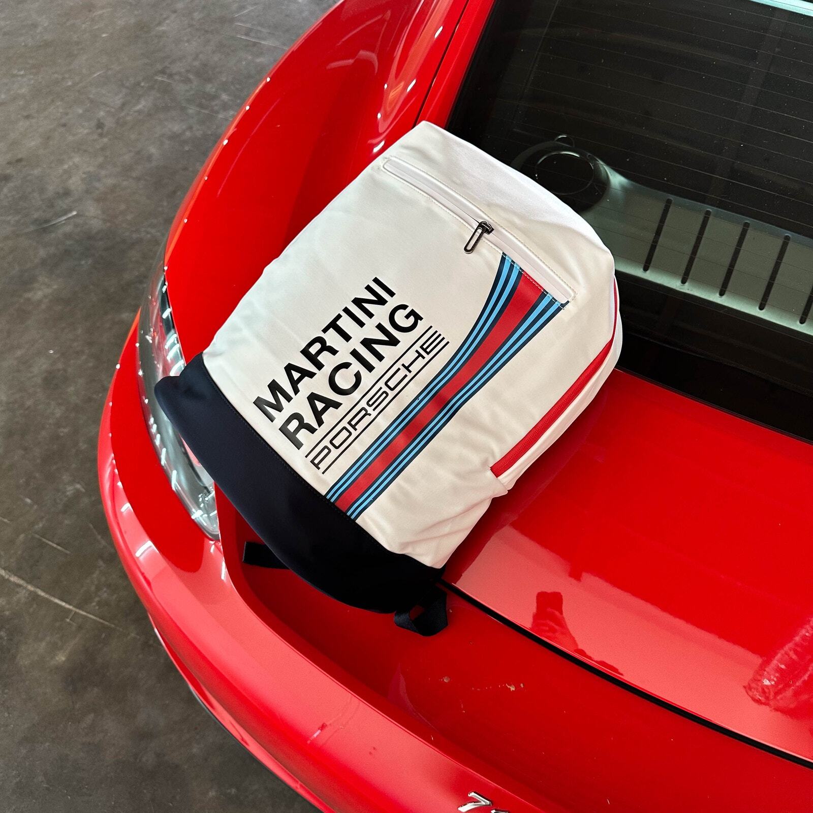 NEW Porsche Design Martini Racing Backpack Day Pack WAP0359260P0MR