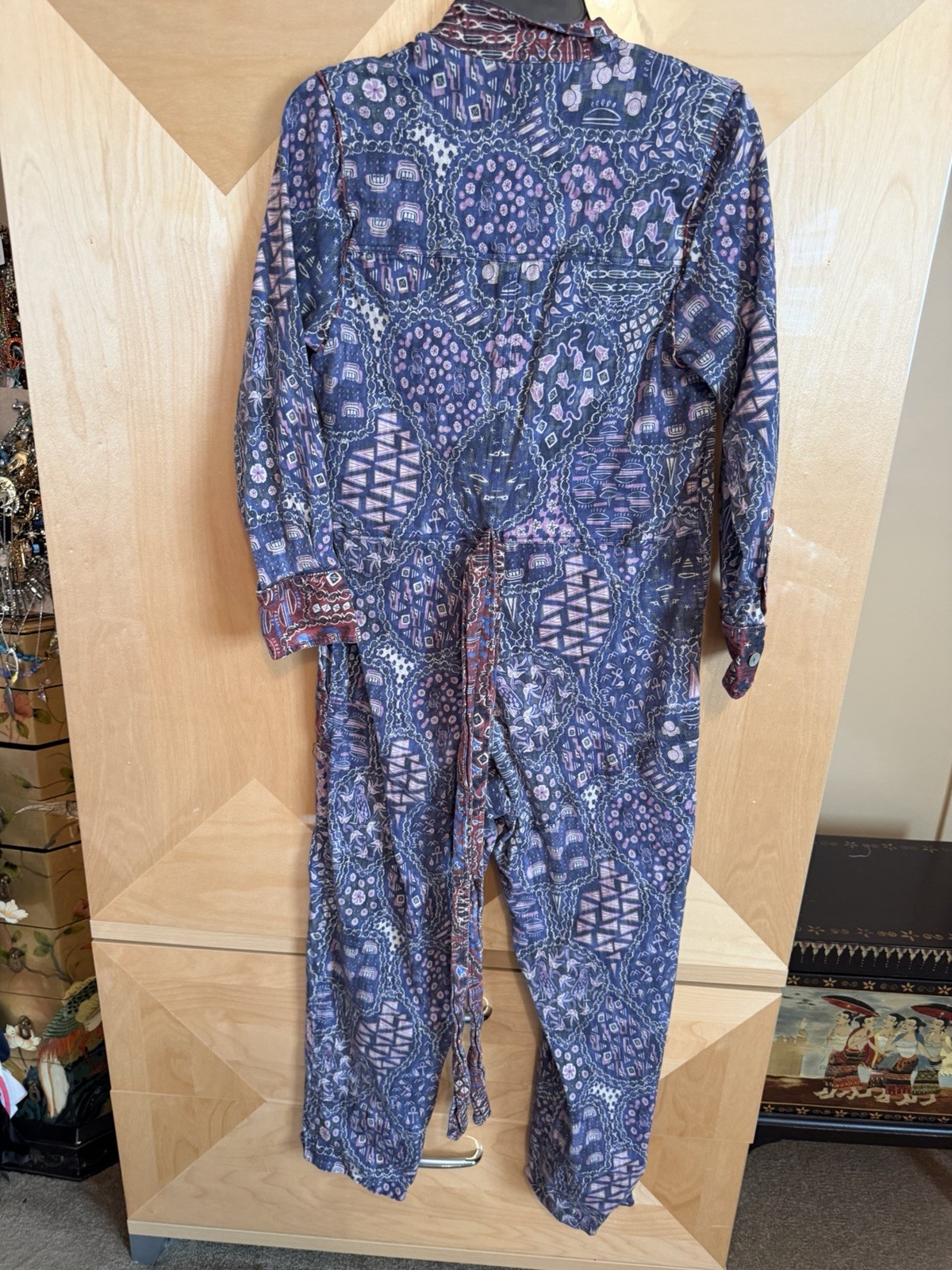 Chufy Gregory Printed Coveralls Size Small NWOT