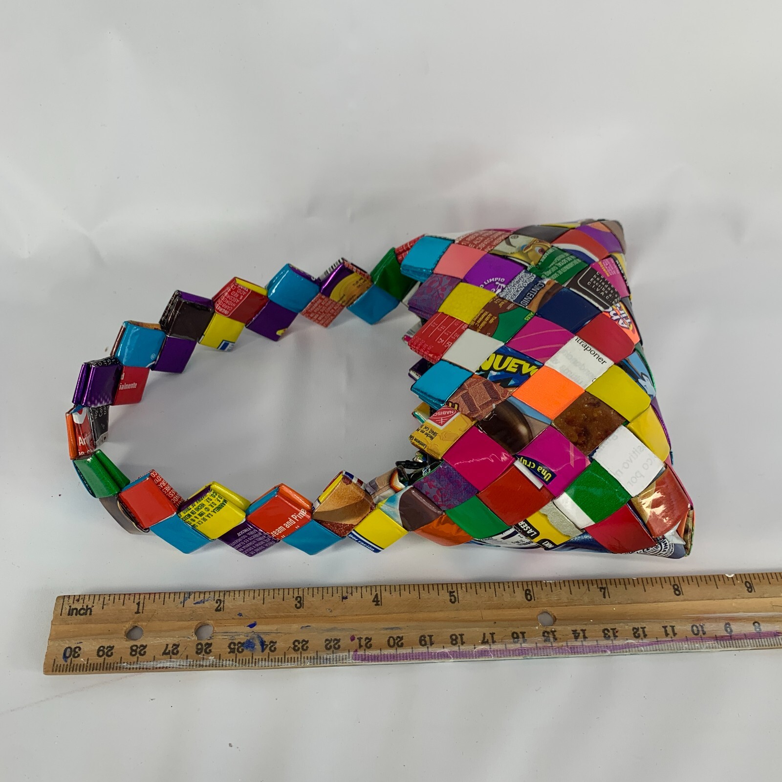 Gum Candy Wrapper Bag Purse Kitsch Pop Art Retro Hippie Boho Style