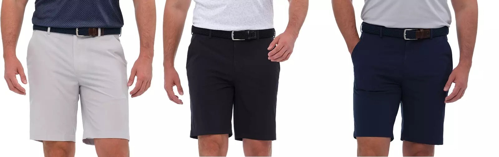Greg Norman Men’s Stretch Shorts Lightweight Variety Colors Sizes