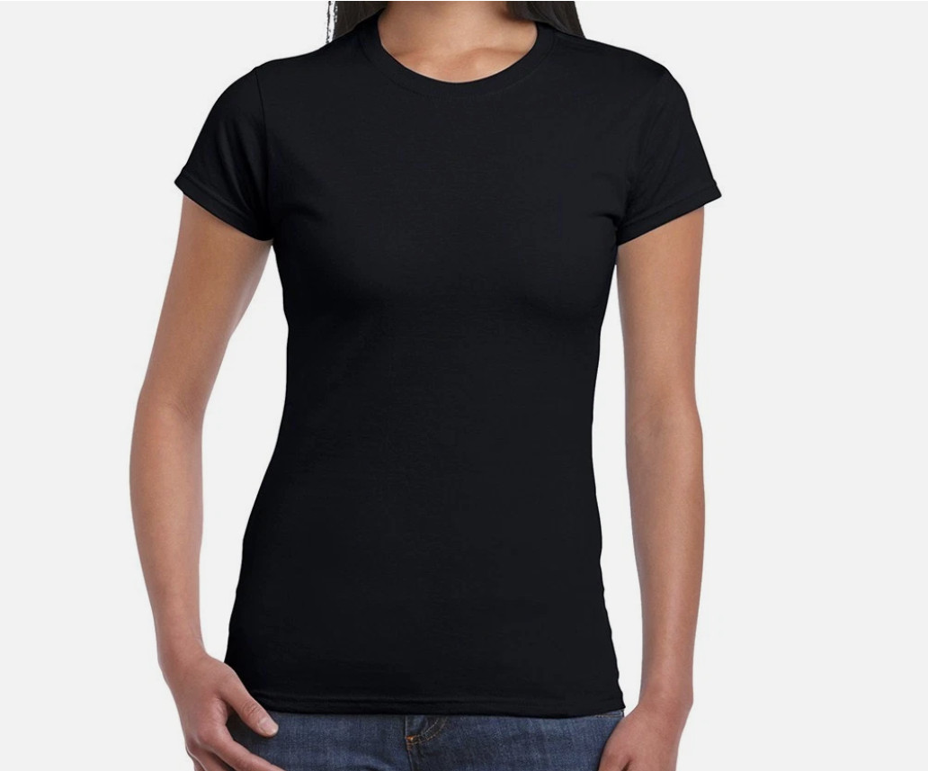 New Women’s Plain TShirt Tees Ladies Girl Vest Basic Top Fashion Shirt