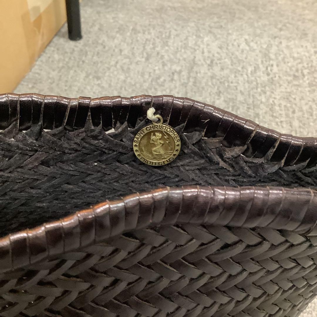 Dragon Diffusion Leather Mesh Tote Bag