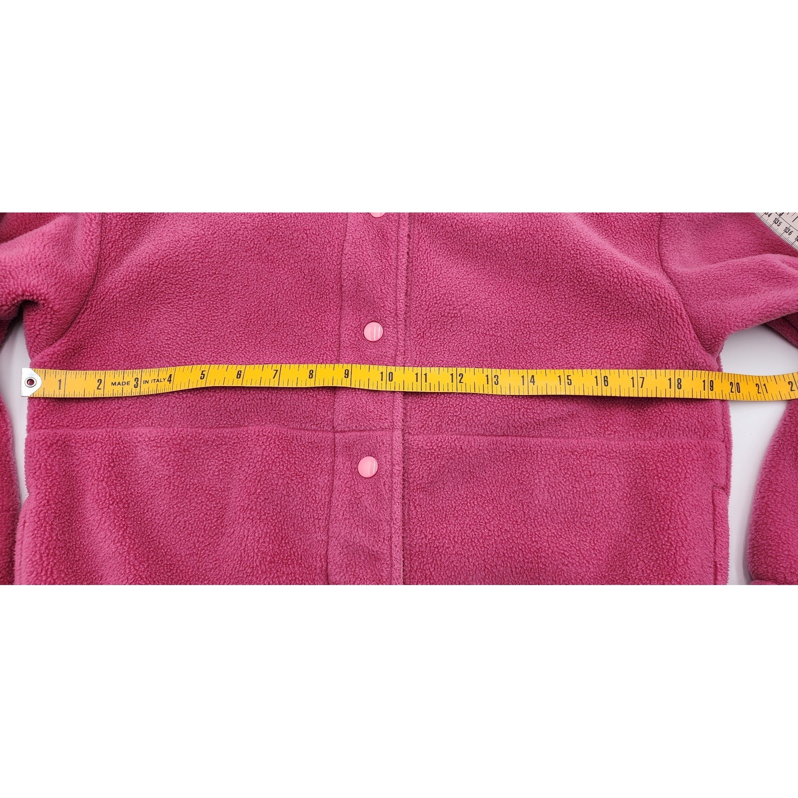 Vintage Woolrich Fleece Jacket Small Pink Made in USA Full Snap Front 90s Retro