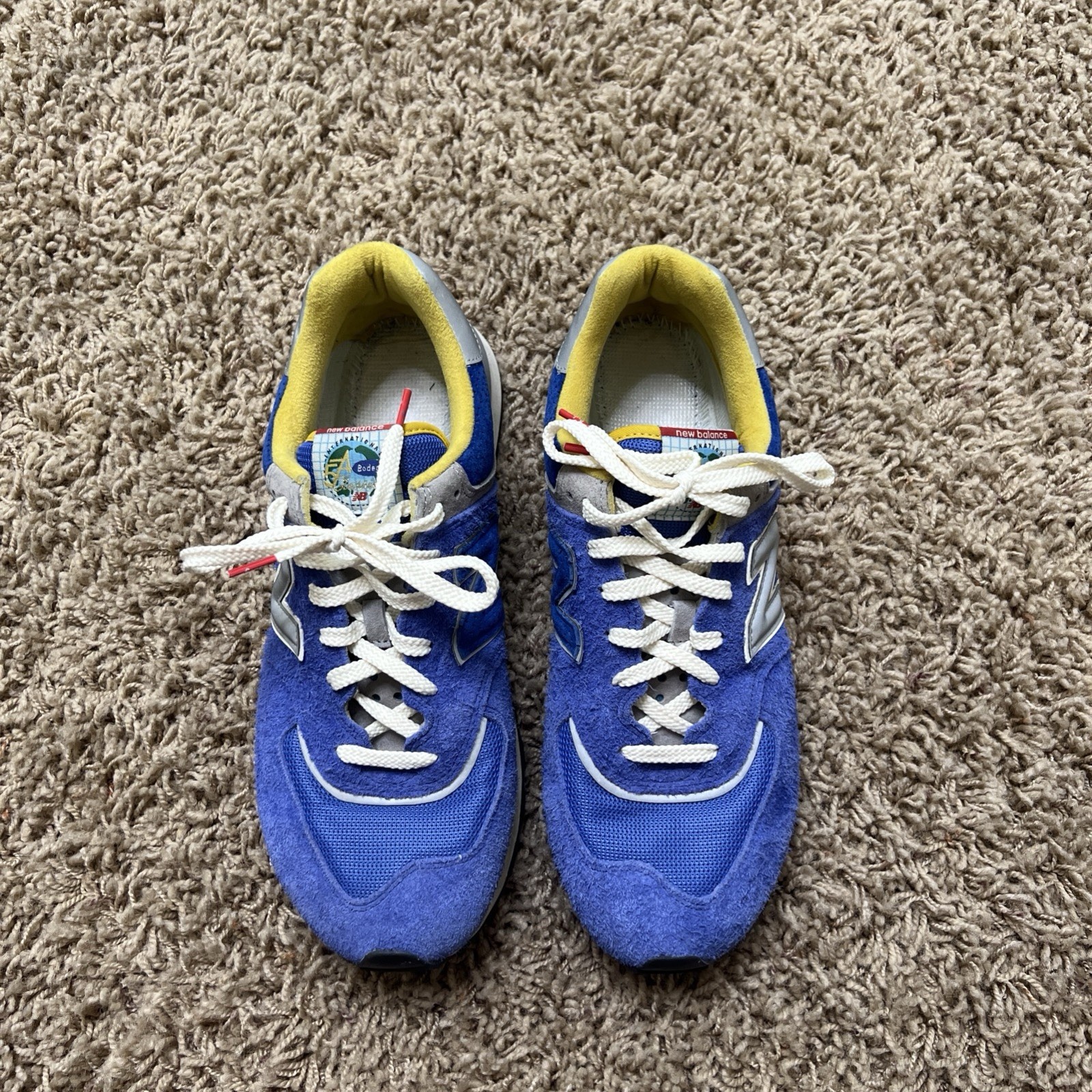 New Balance x Bodega 574 Legacy “Departure” Blue Suede Low Top Lace Up