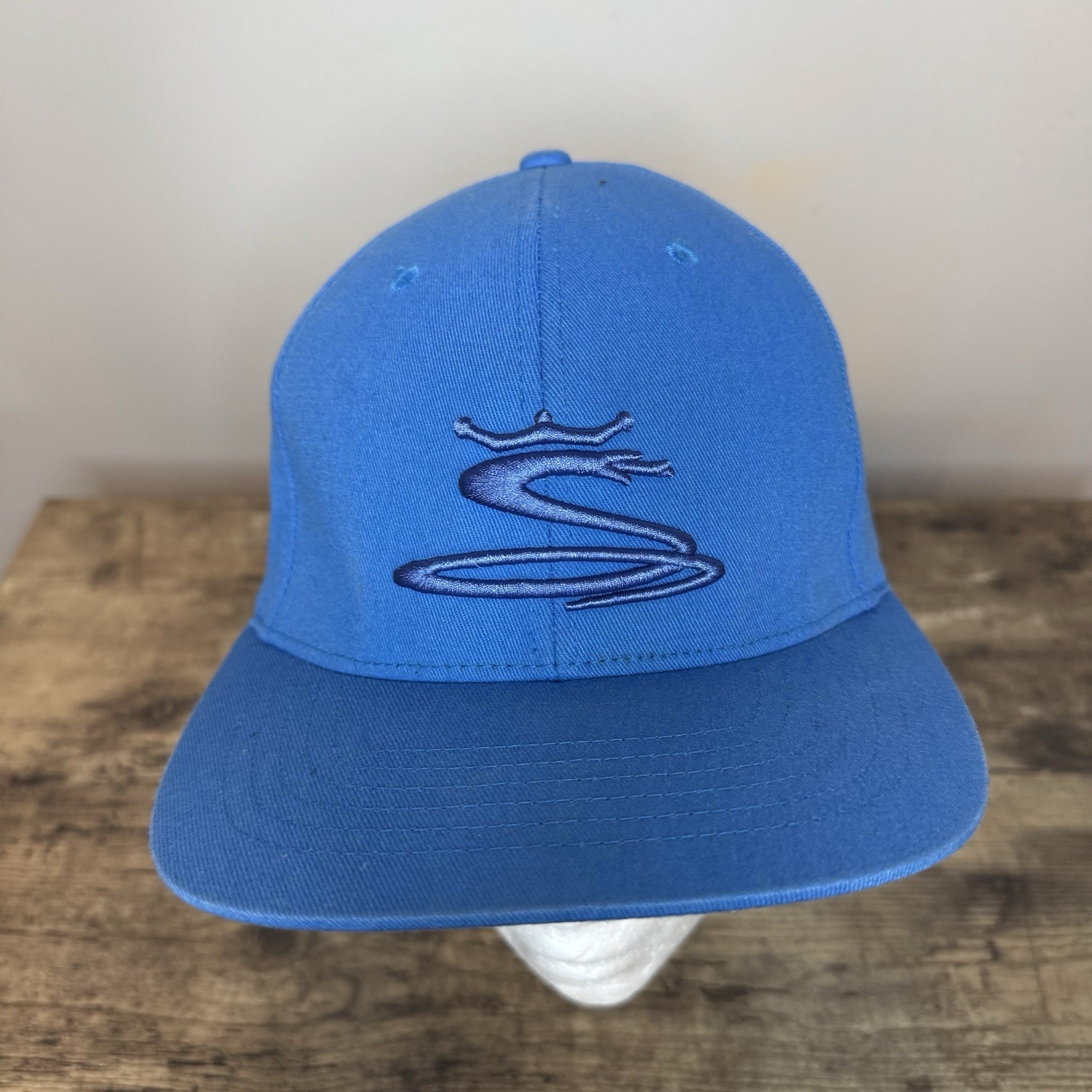 King Cobra Puma Golf Snapback Hat Cap Blue Tour Exclusive Adjustable One Size