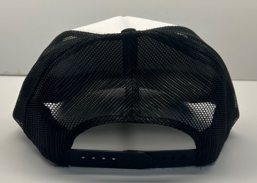 OTTO Polyester Foam Front 5 Panel Mid Crown Mesh Back Trucker Hat Cap Blank