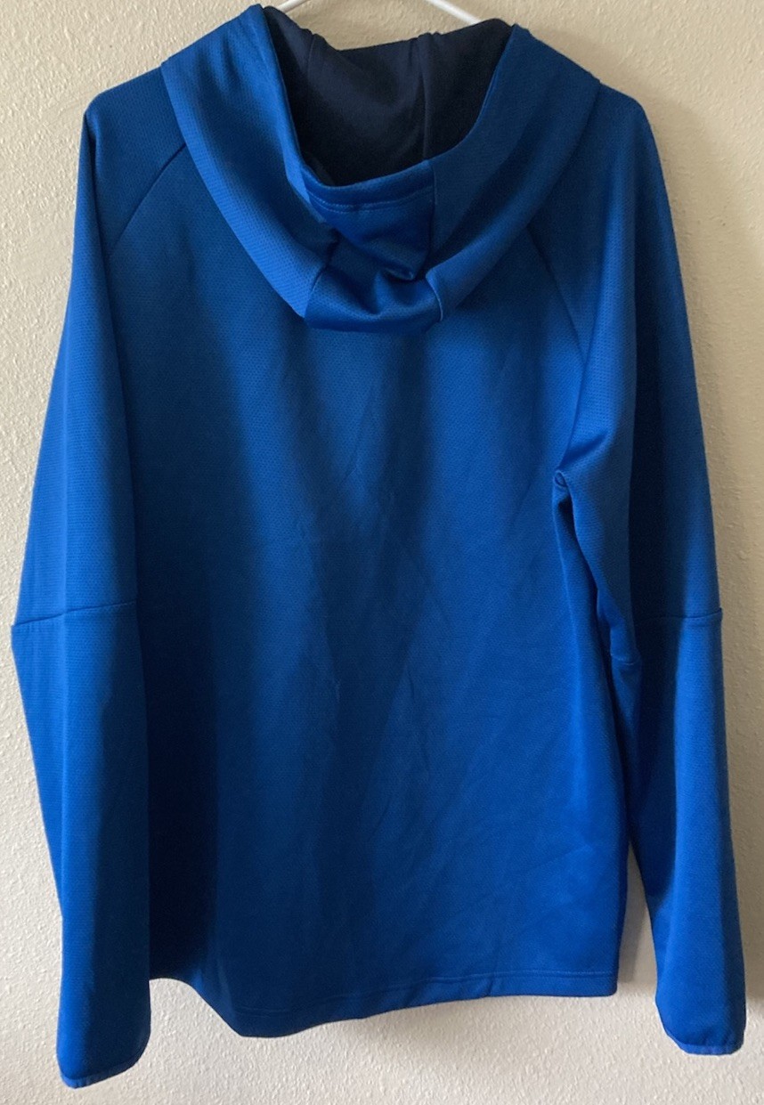 Russell Thermaforce Flex Dri-Power 360 Men’s Blue Hoodie Size Medium (38-40)