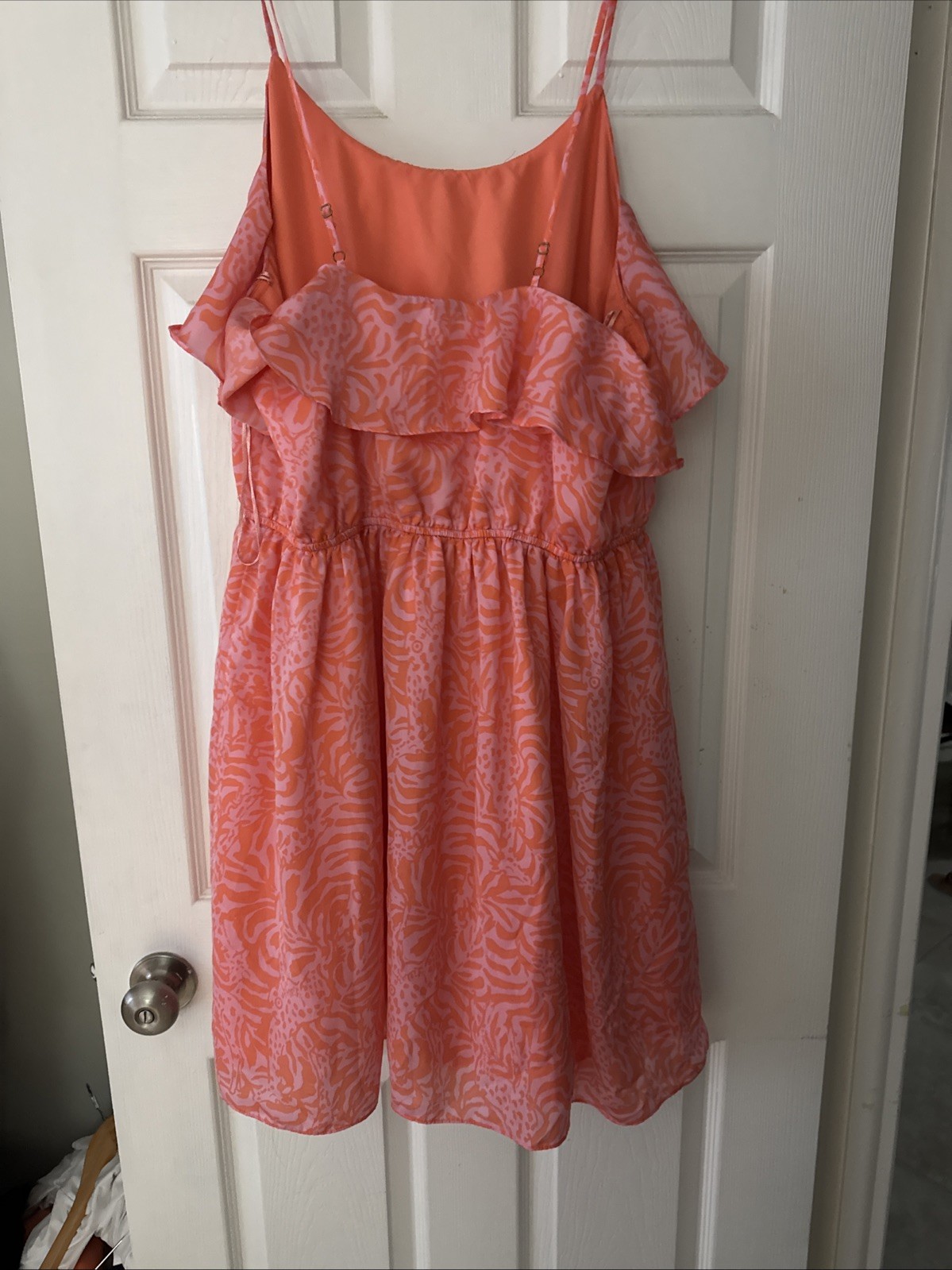 Lilly Pulitzer For Target Coral Print Dress – Adjustable Straps – Size XXL