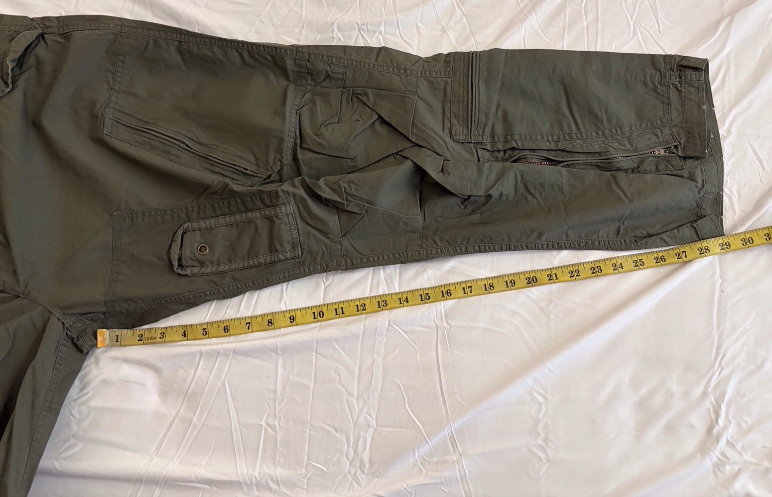 Military Mil-Tec Multi Pocket Tactic Cargo Pants OD Green 2XL 11502001 NWT Army