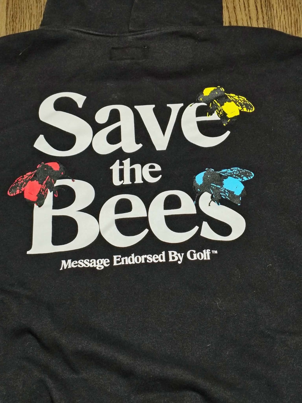 Golf Wang Save the Bees Hoodie Black Tyler The Creator Size Medium Black