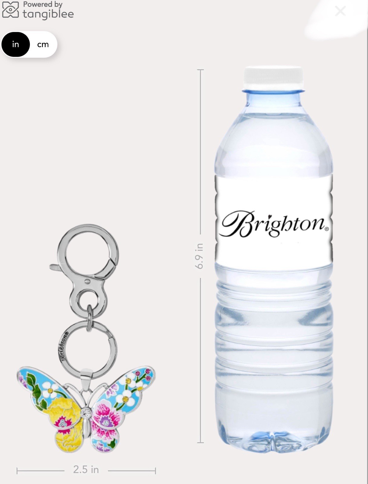Brighton BLOSSOM HILL Handbag Fob NWT E18353 $68