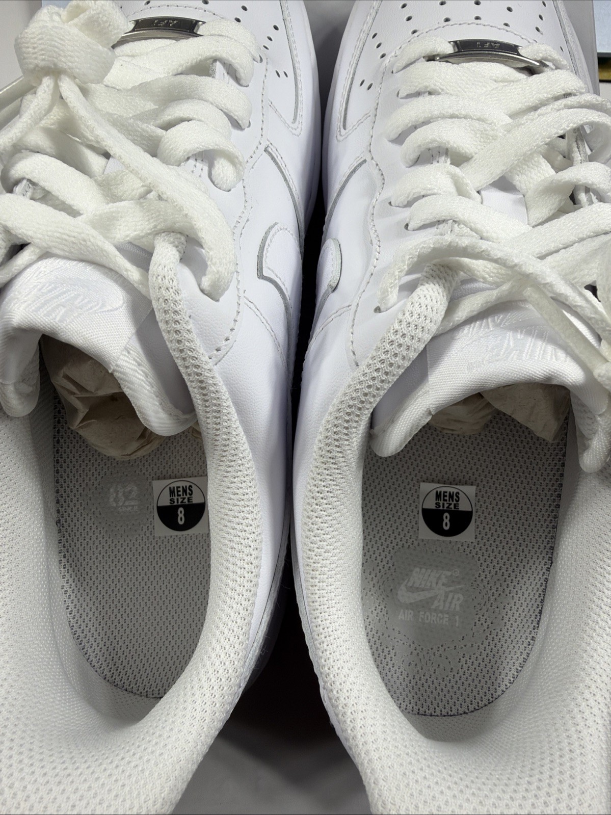 Nike Air Force 1 Low White Mens size 8 Brand New